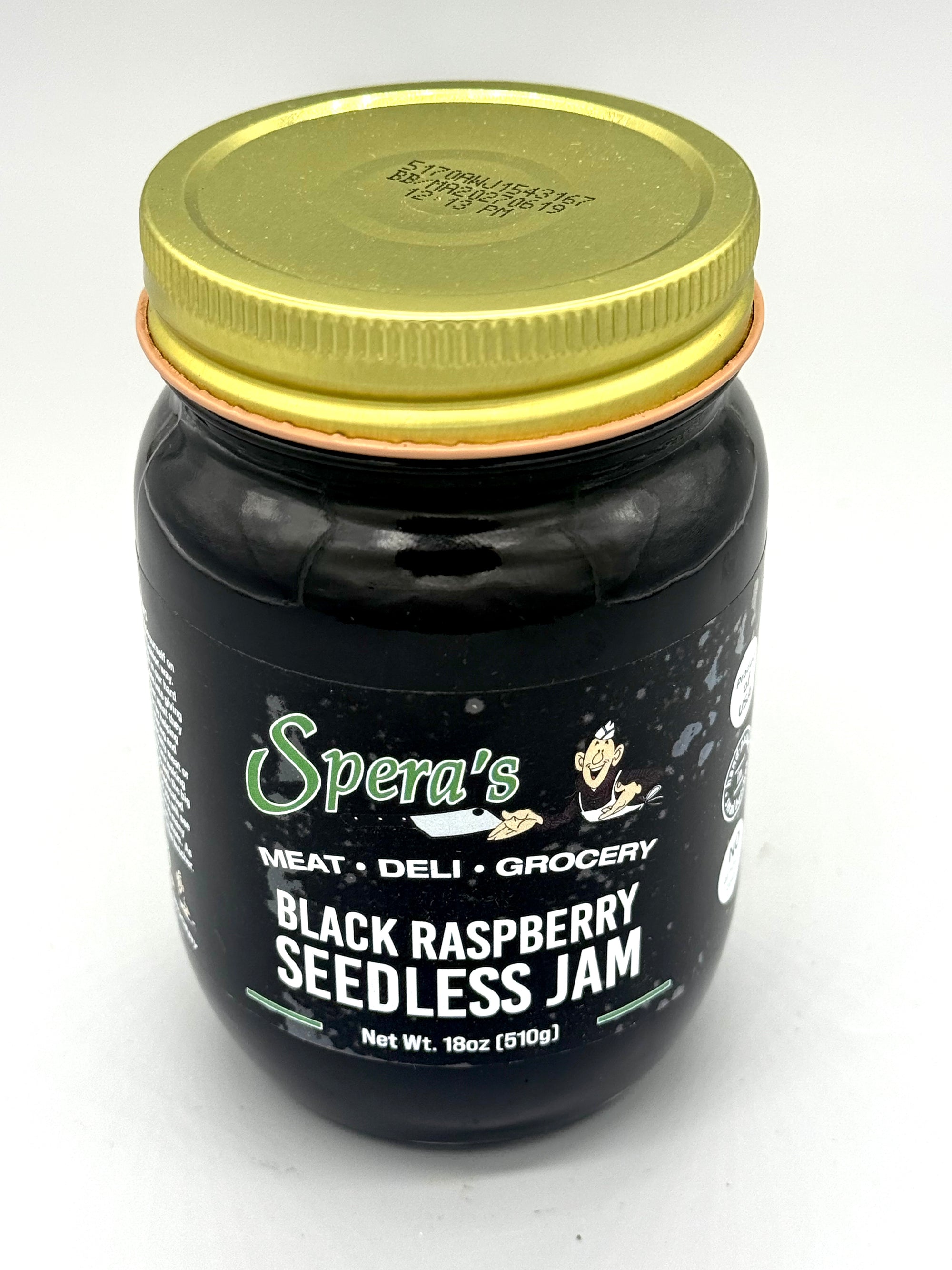 Spera's Blackberry Seedless Jam