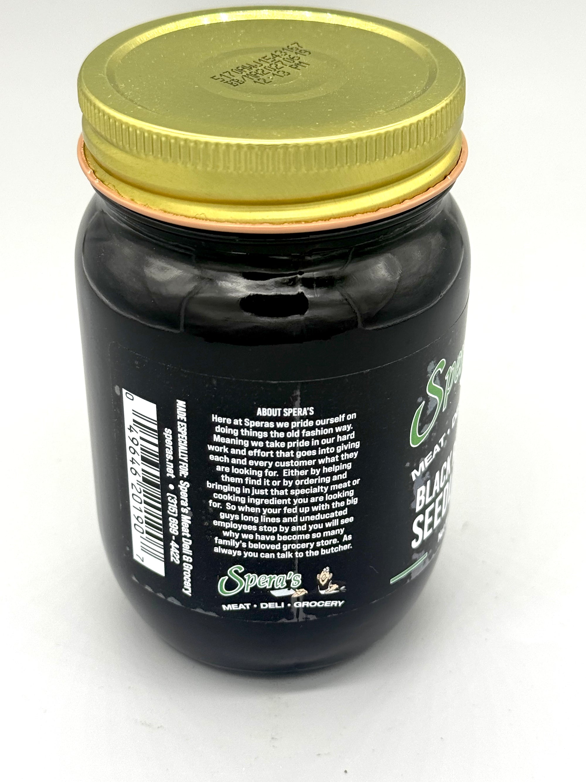 Spera's Blackberry Seedless Jam