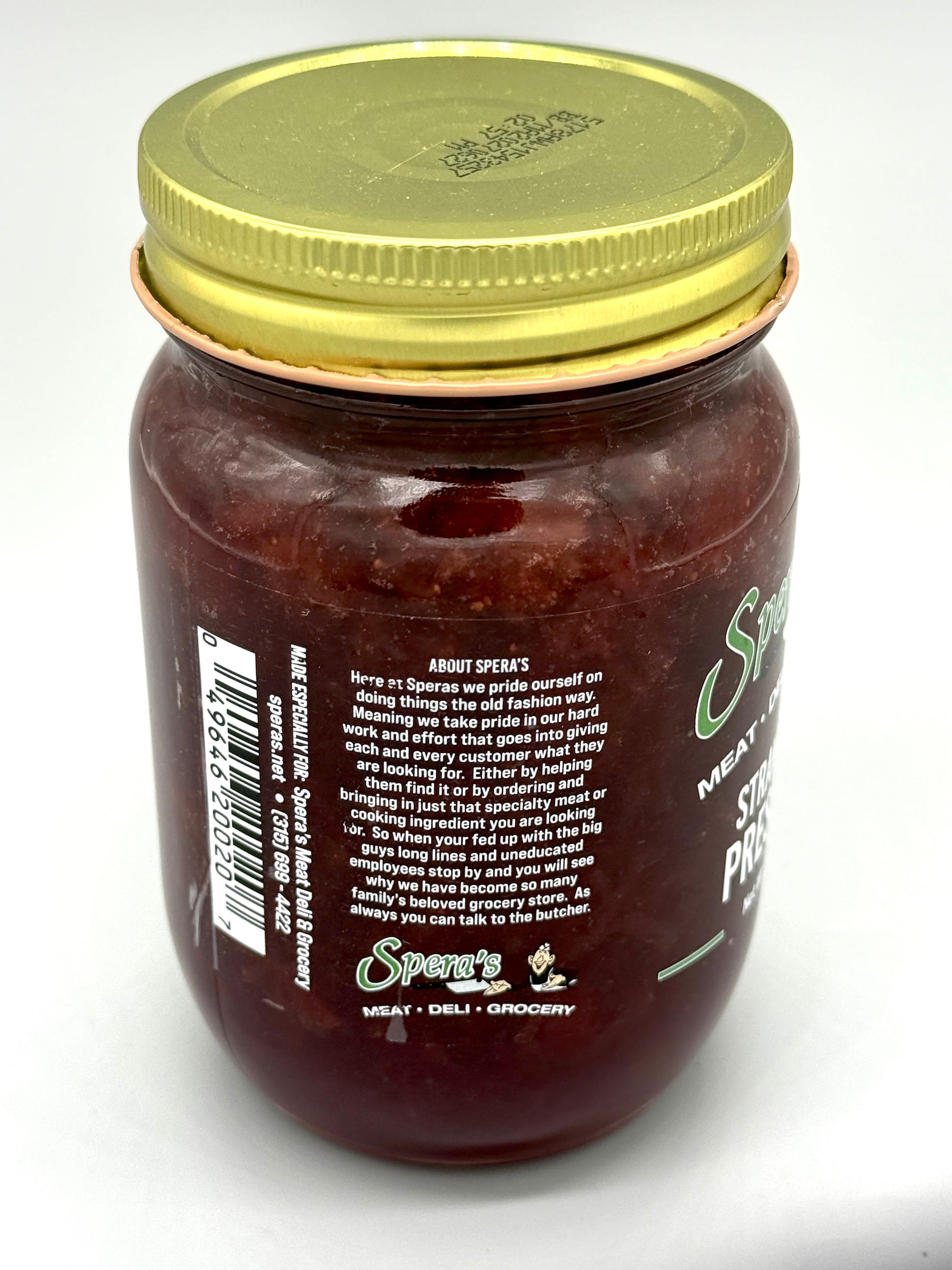 Spera's Strawberry Preserves
