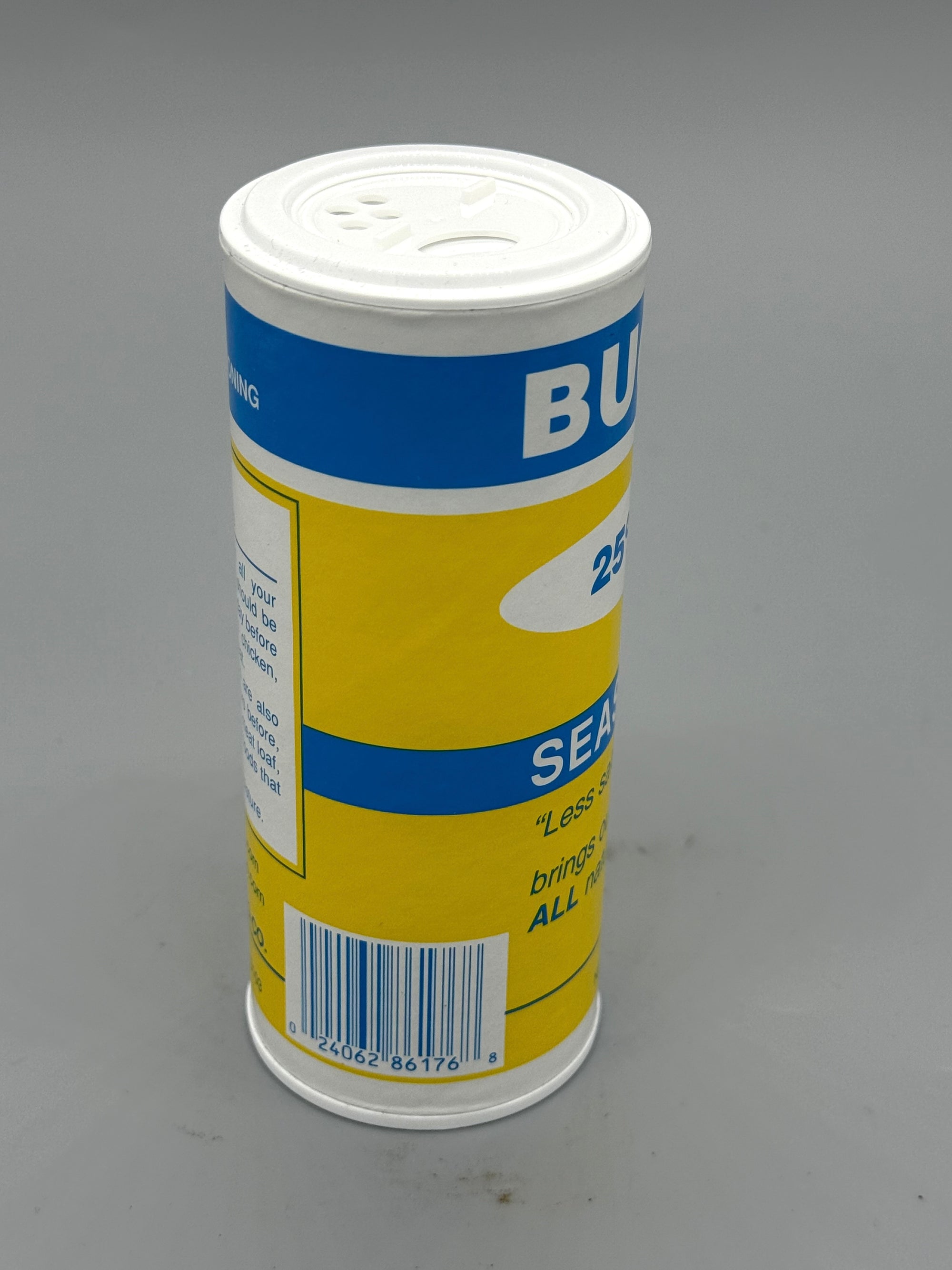 Bucks 25% less salt Seasoning