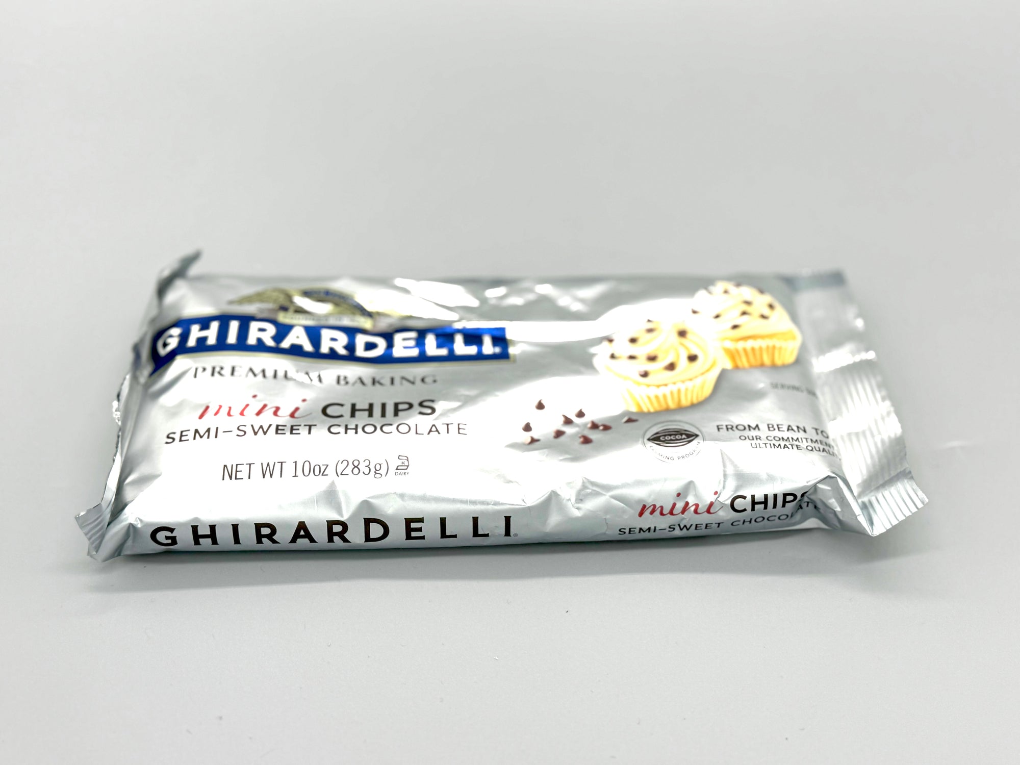 Ghirardelli Mini Semi-Sweet chocolate baking chips