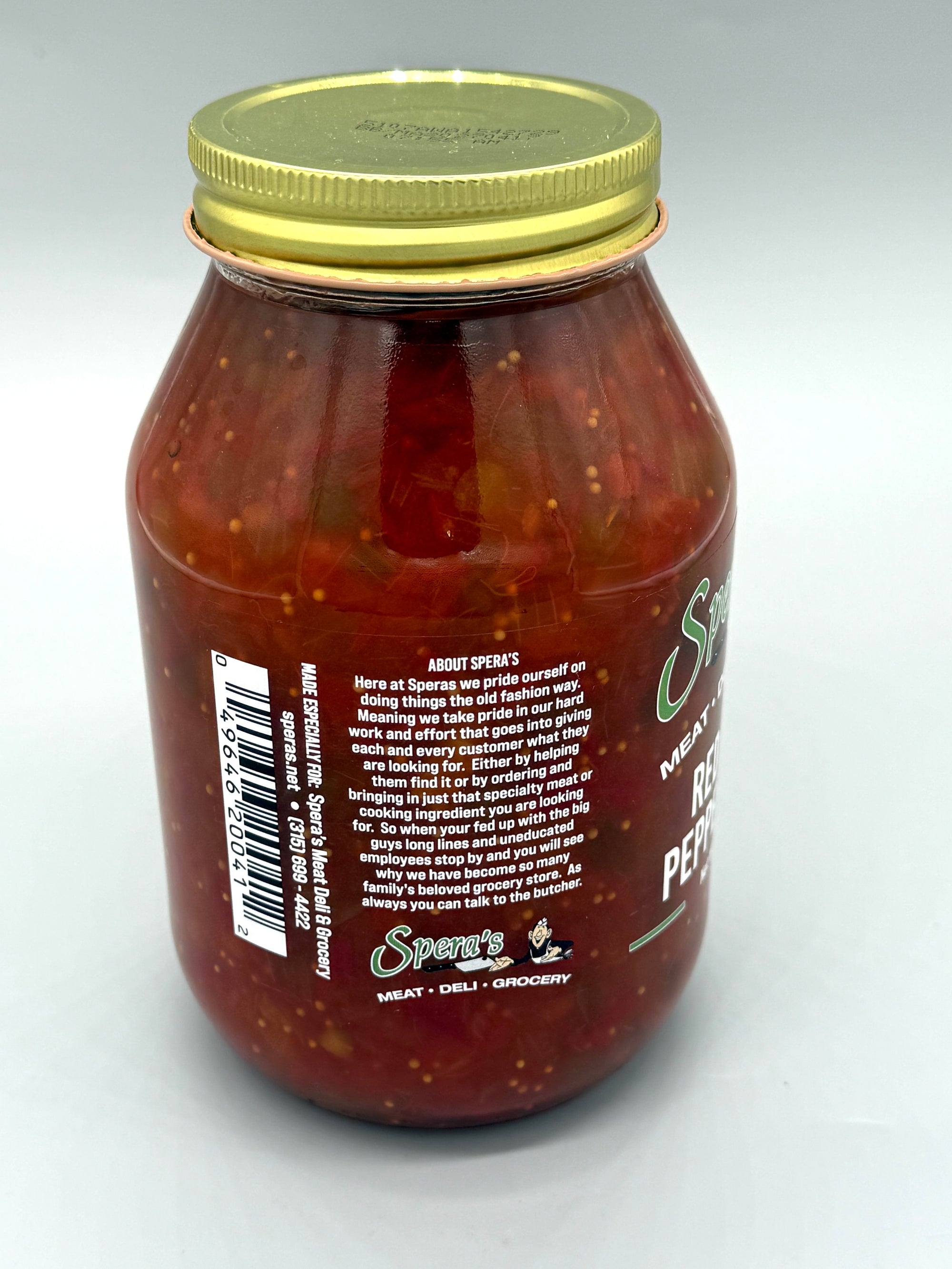 Spera's Red Sweet Pepper Relish