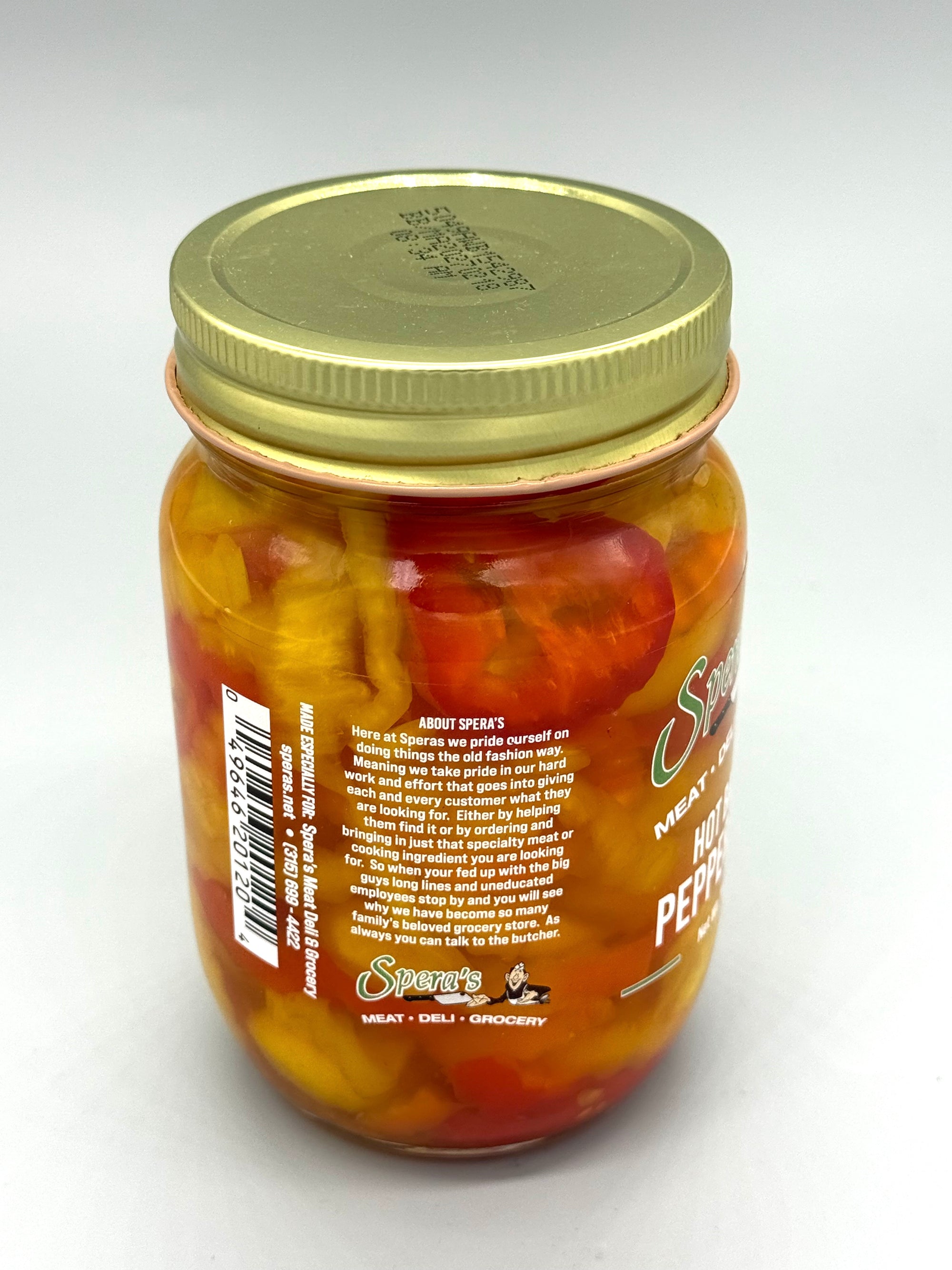 Spera's Hot Banana Pepper Rings