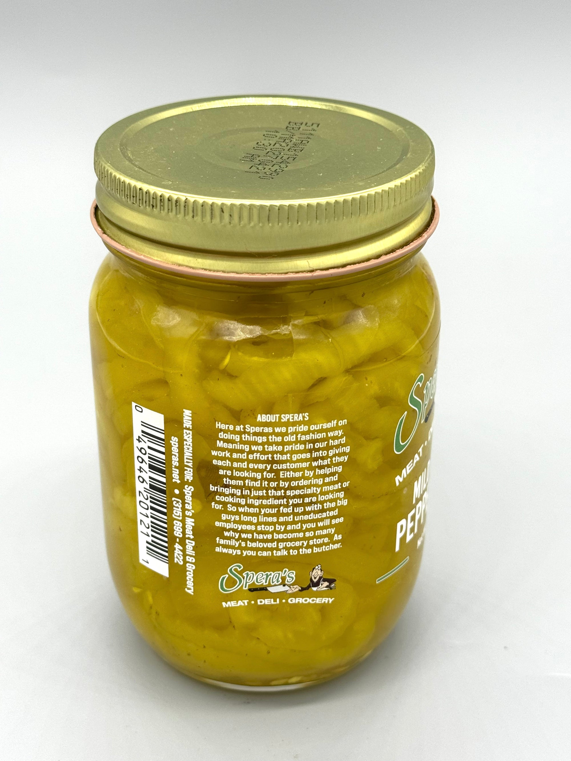 Spera's Mild Banana Pepper Rings