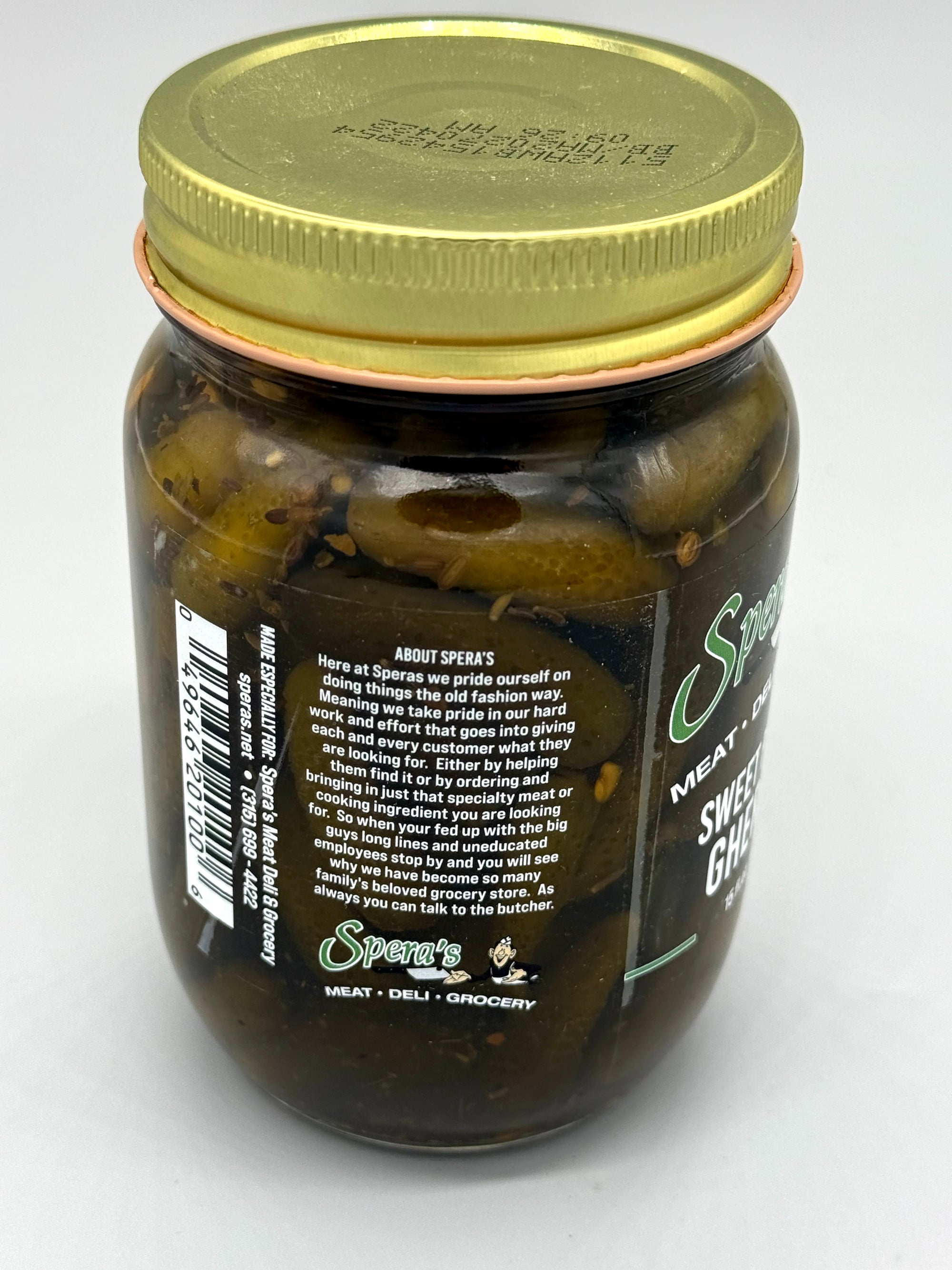 Spera's Sweet Gherkins