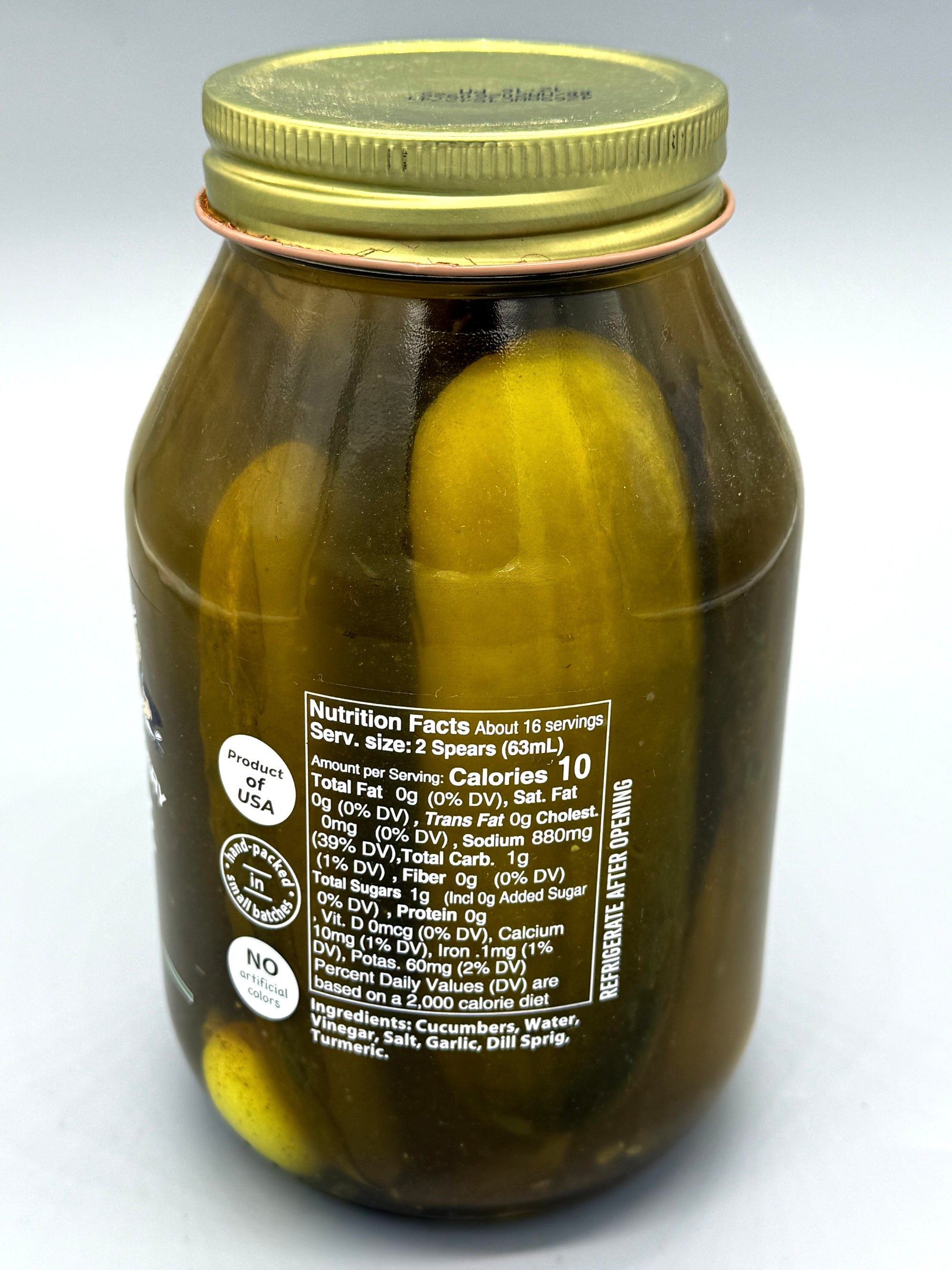 Spera's Dill Pickle Spears