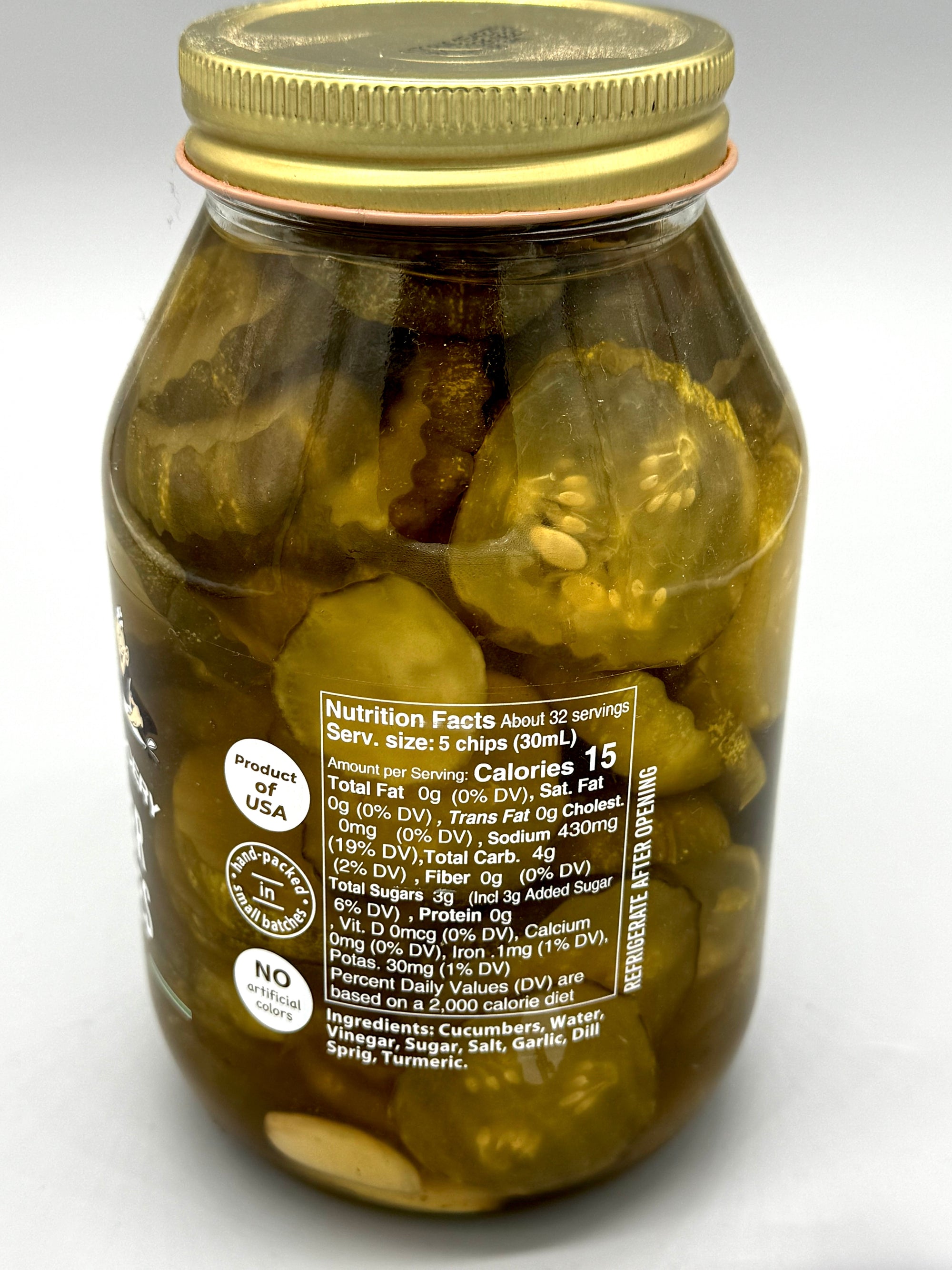 Spera's Hamburger Dill Pickles