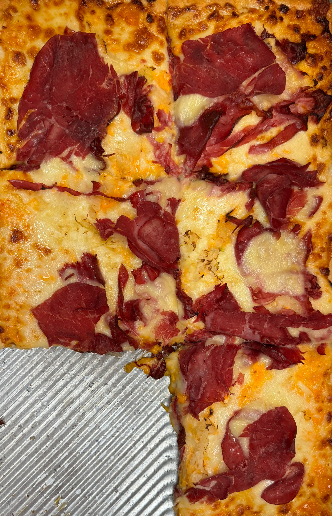 Reuben Pizza