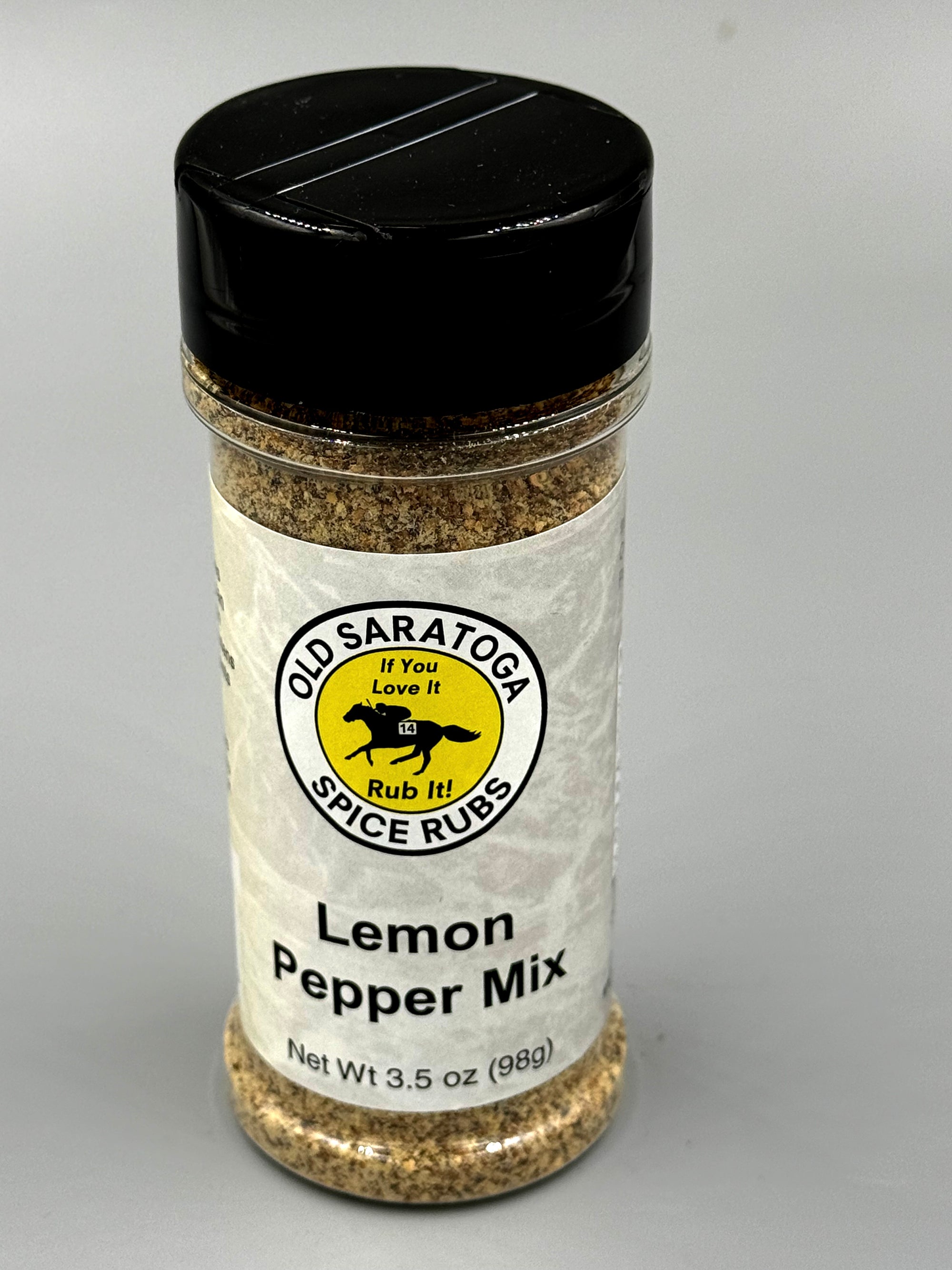 Old Saratoga Spice Rubs Lemon Pepper Mix
