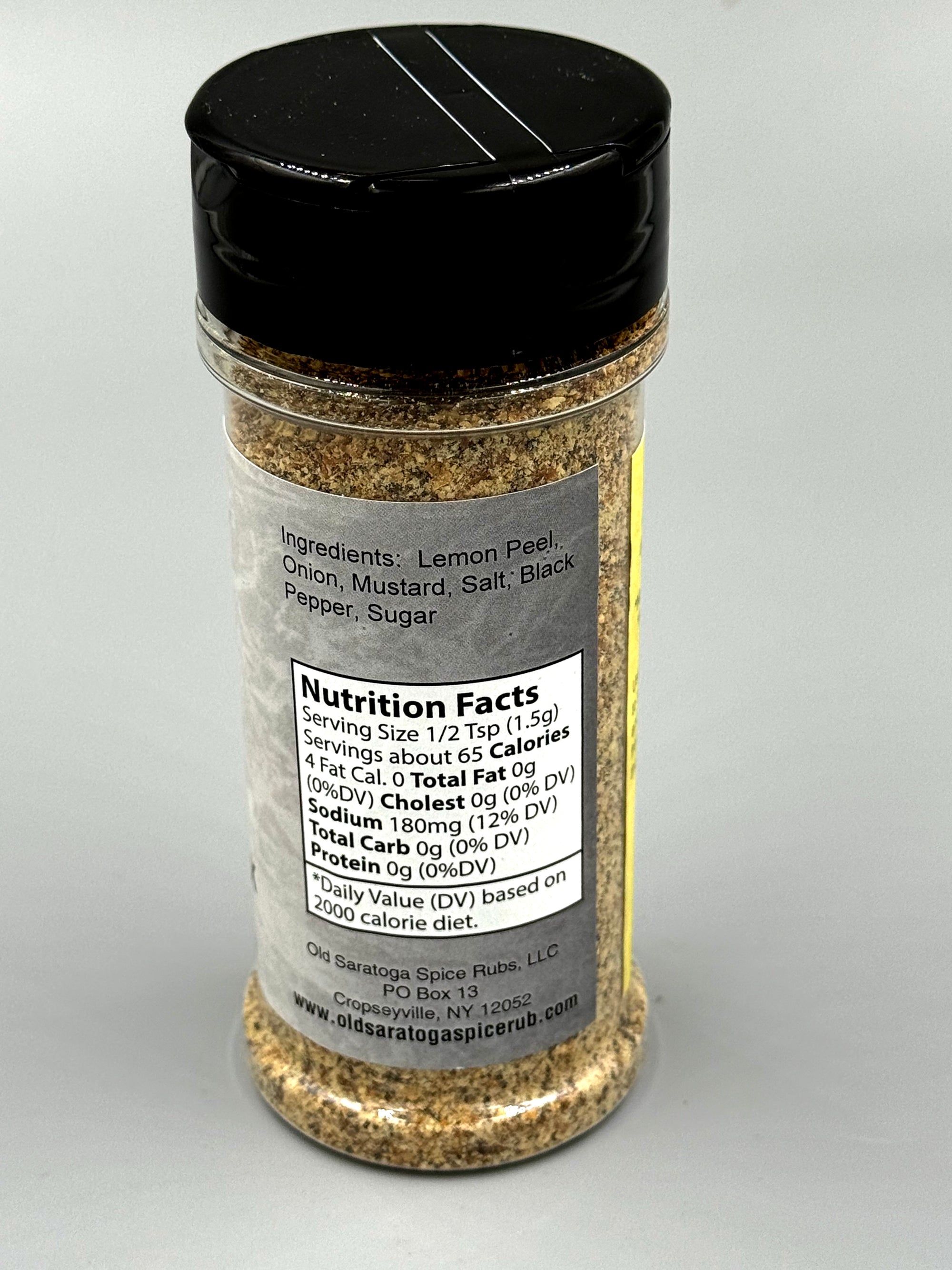 Old Saratoga Spice Rubs Lemon Pepper Mix