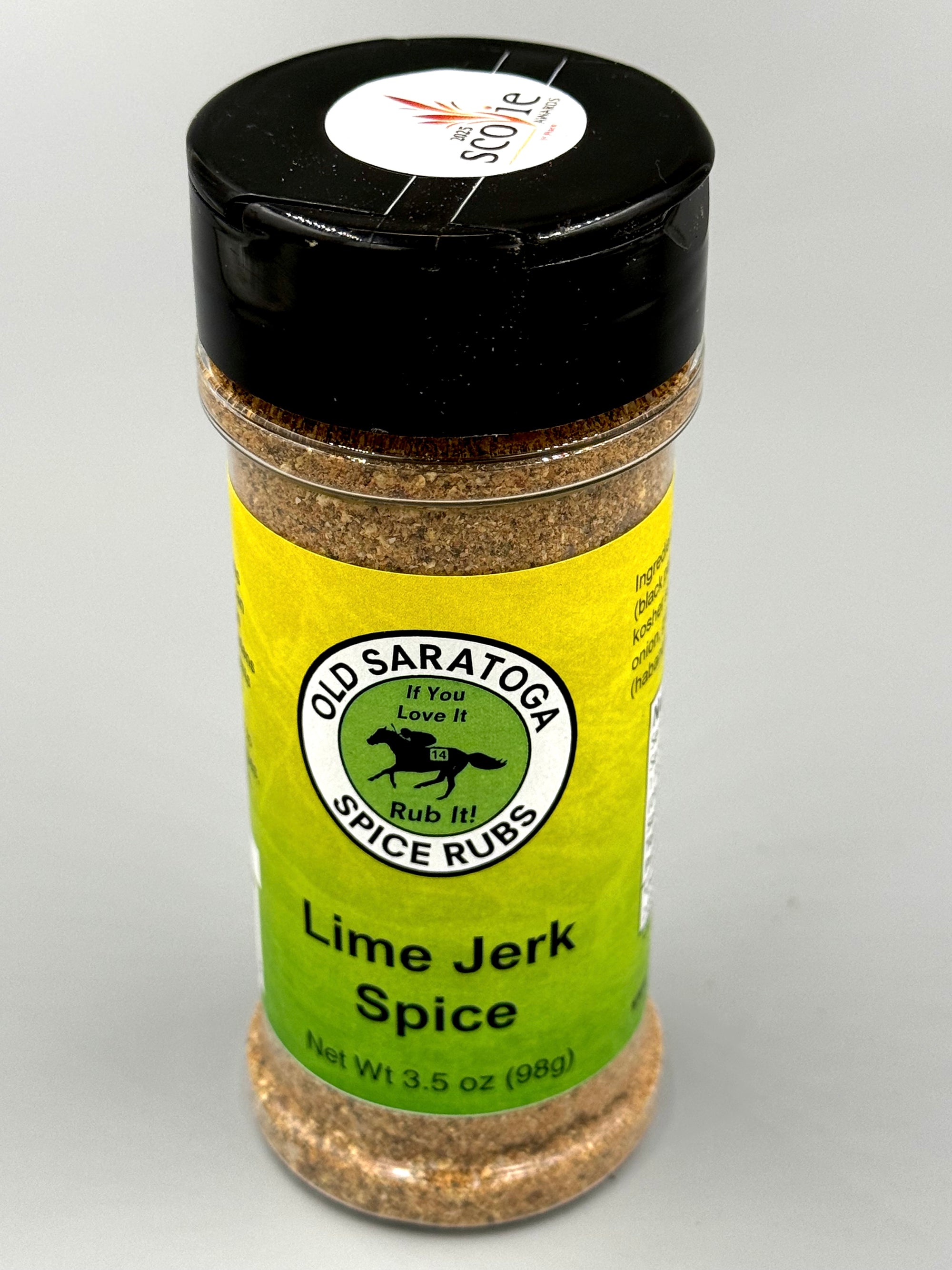 Old Saratoga Spice Rubs Lime Jerk Spice