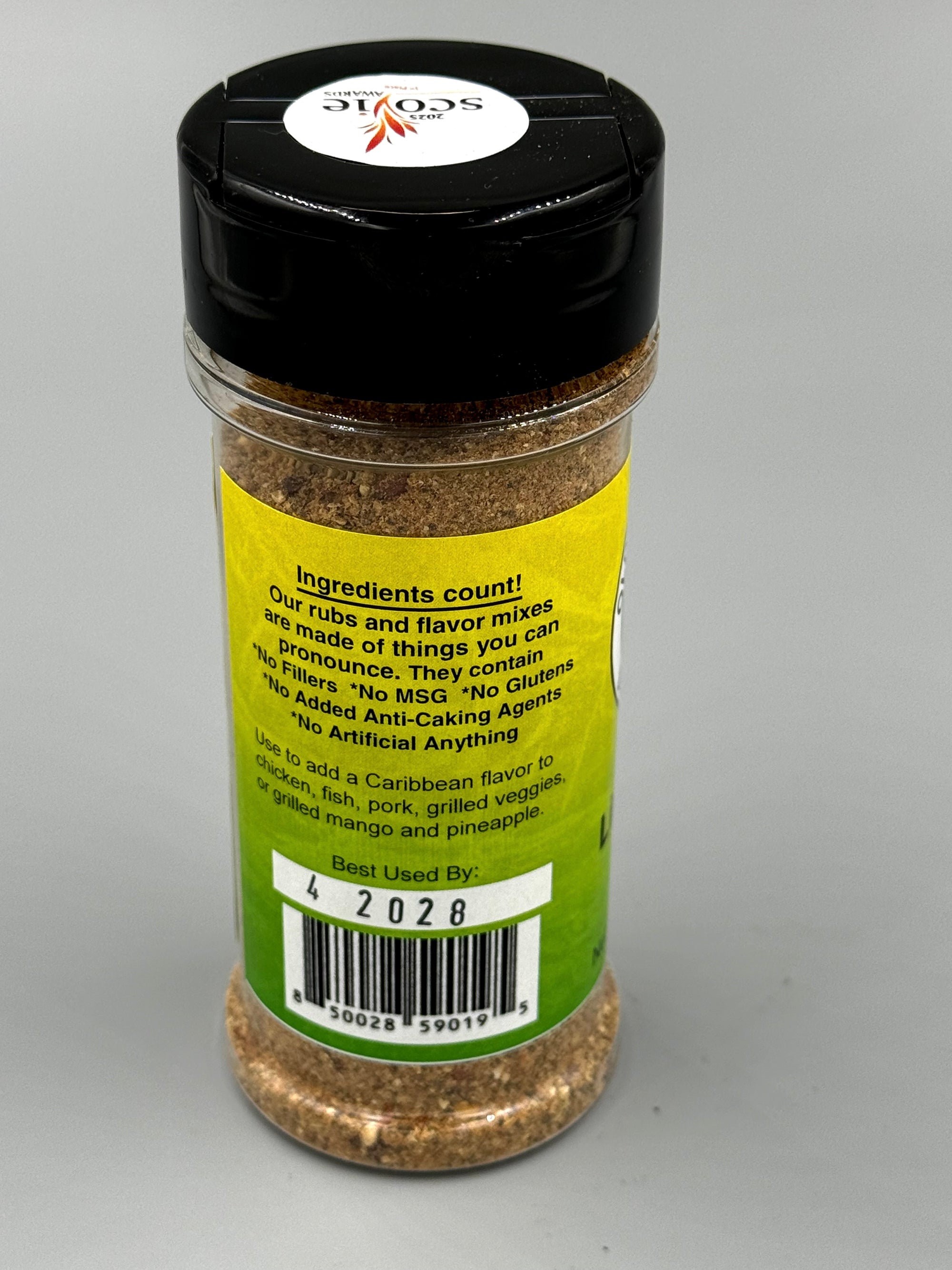 Old Saratoga Spice Rubs Lime Jerk Spice