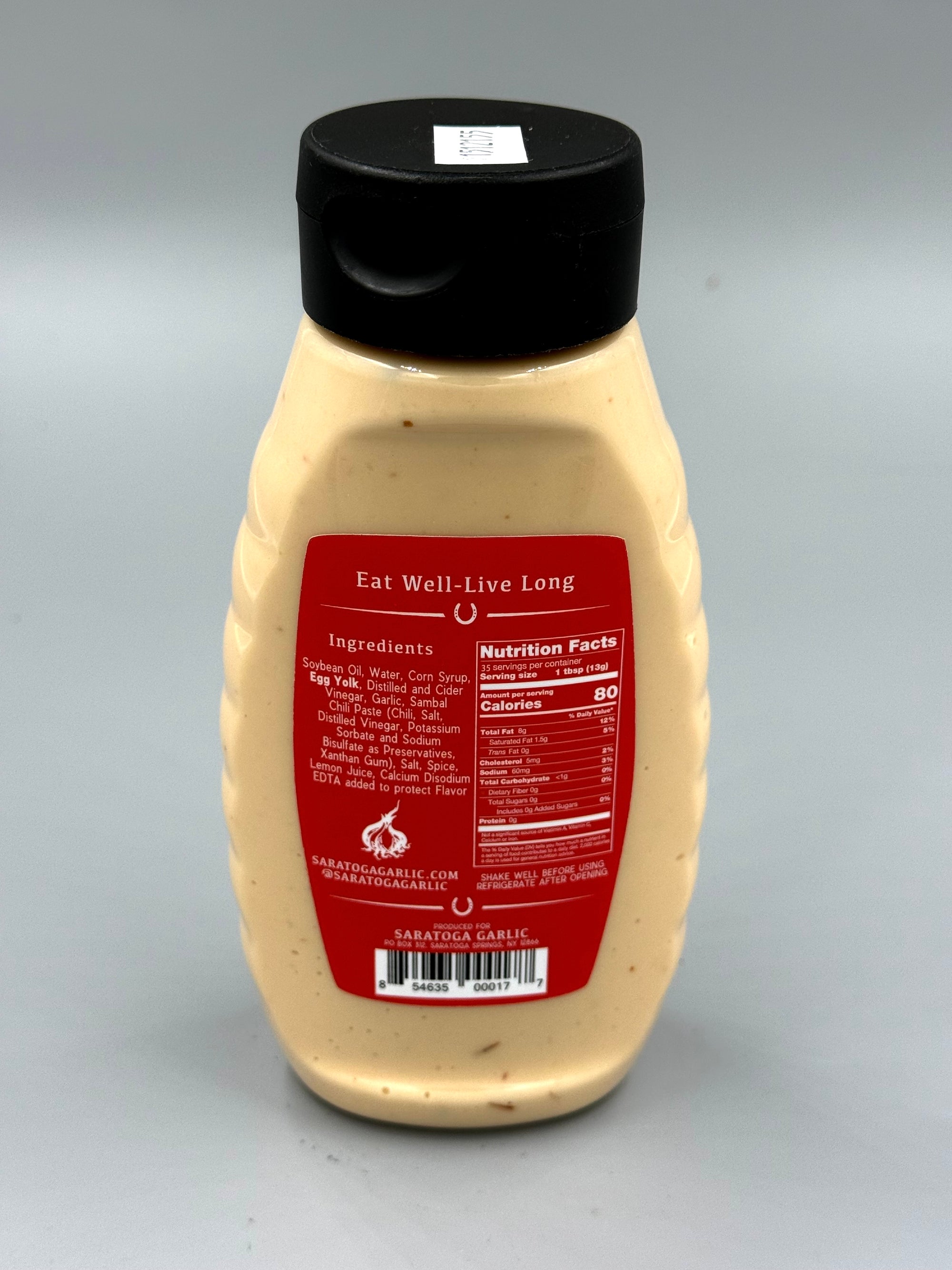 Saratoga Garlic Sambal Aioli
