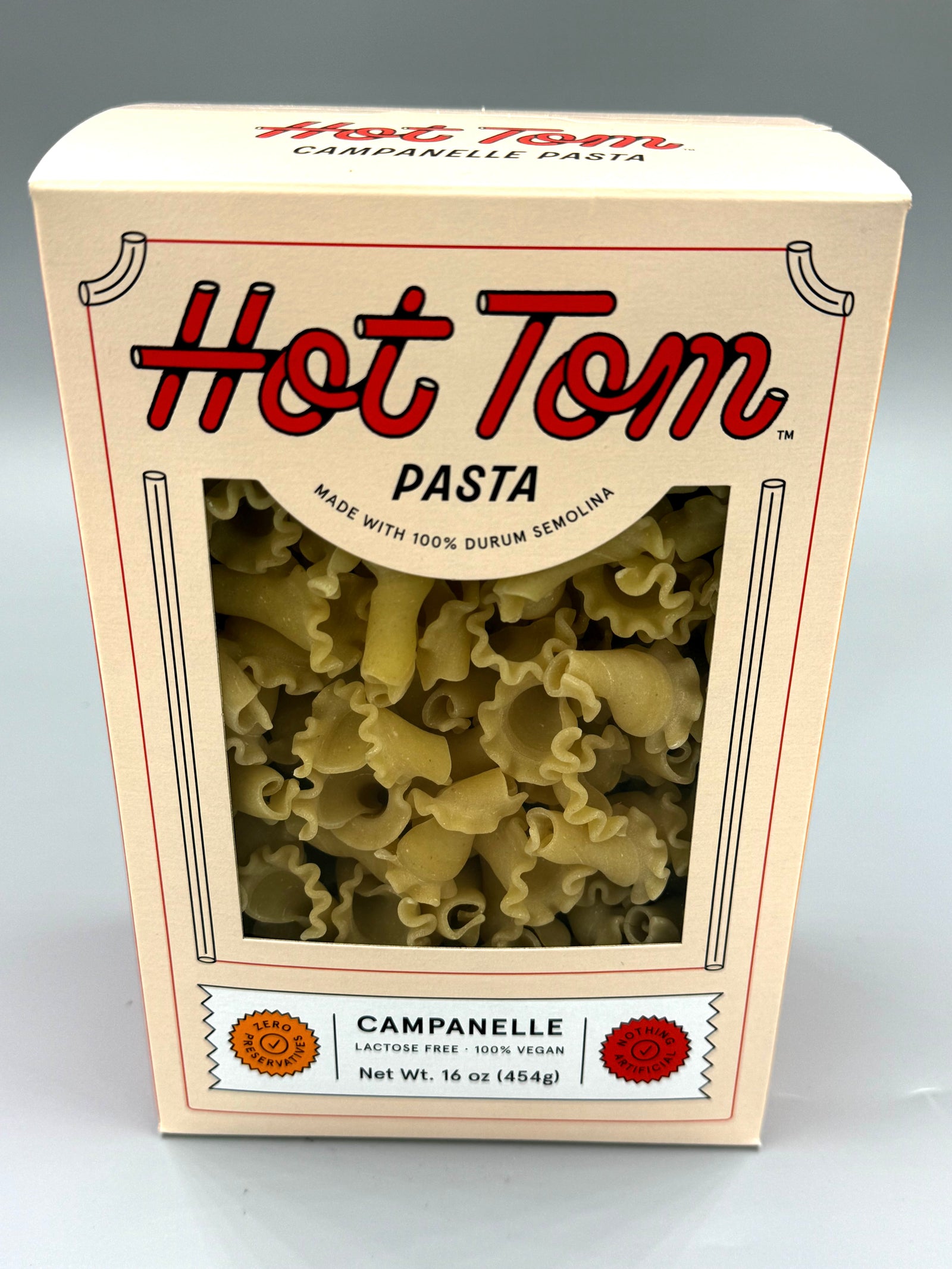 Hot Tom Campanelle Pasta