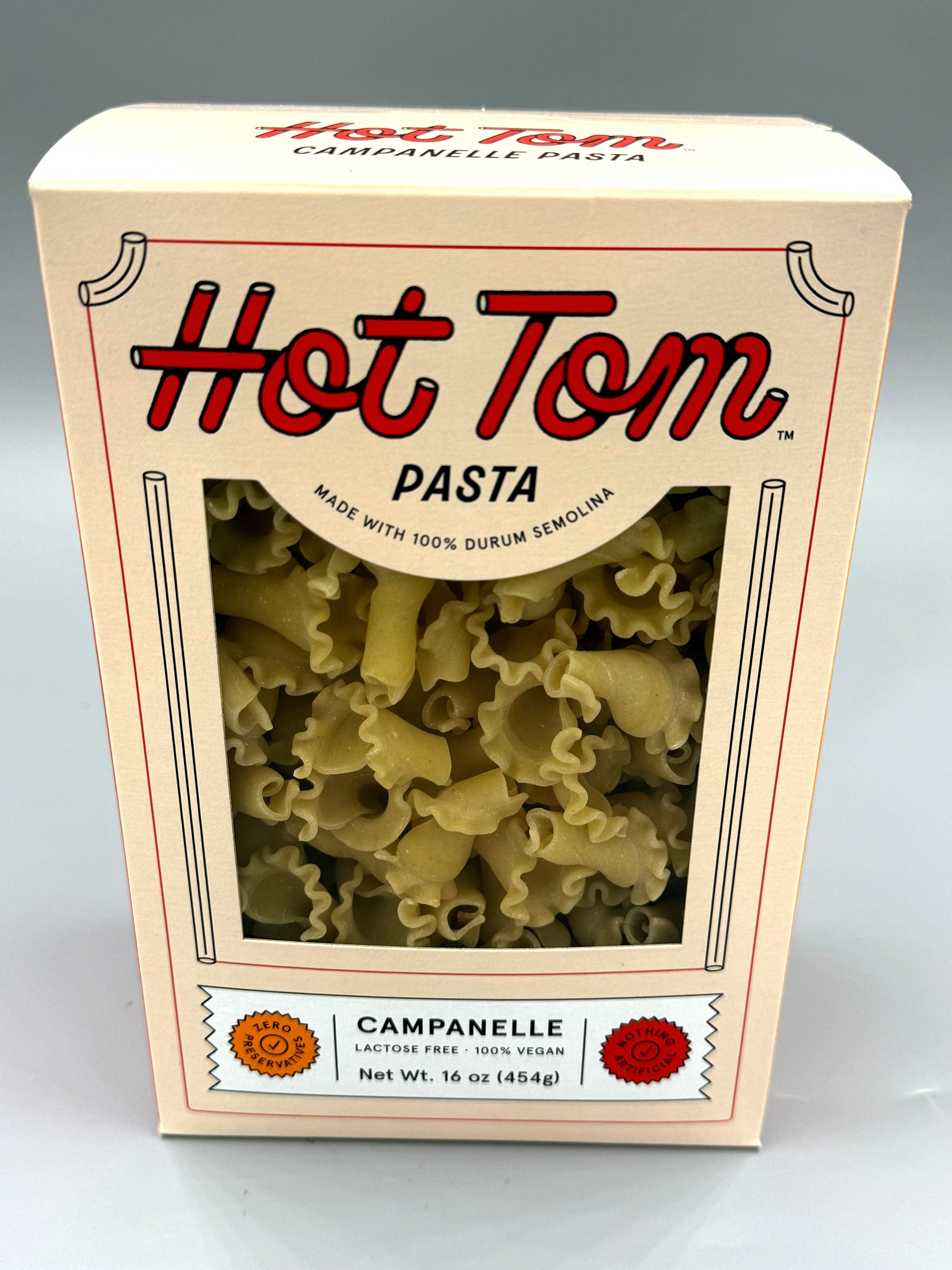 Hot Tom Campanelle Pasta