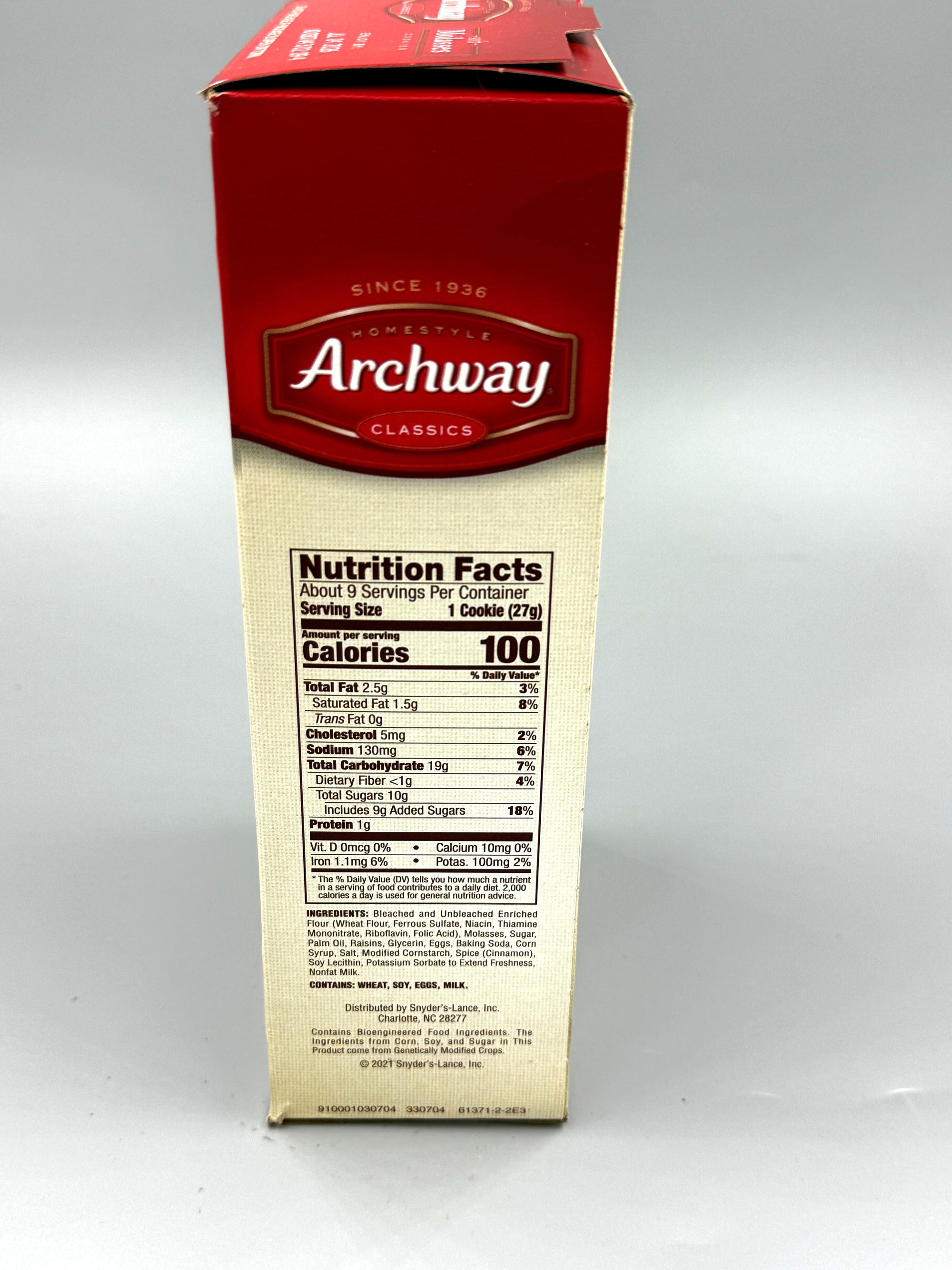 Archway soft Molasses cookies