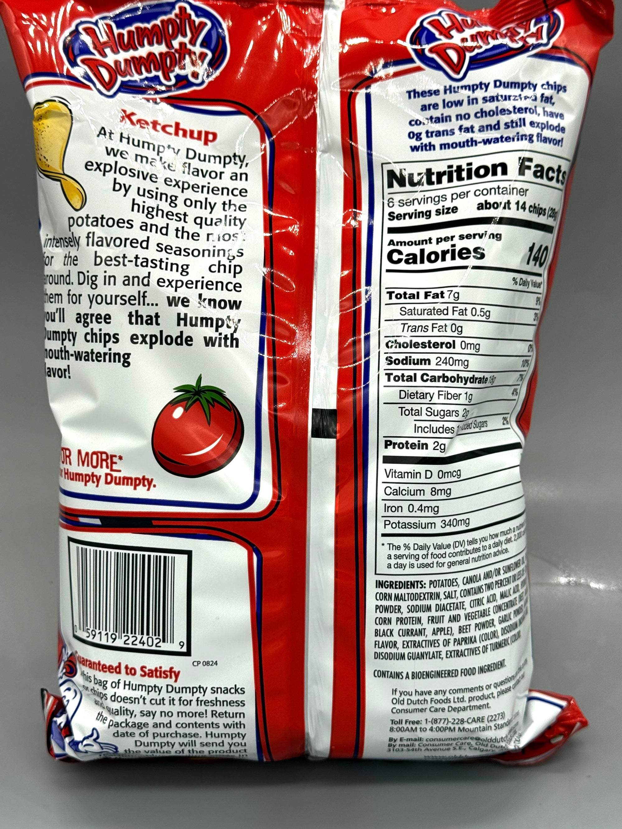 Humpty Dumpty Ketchup potato chips