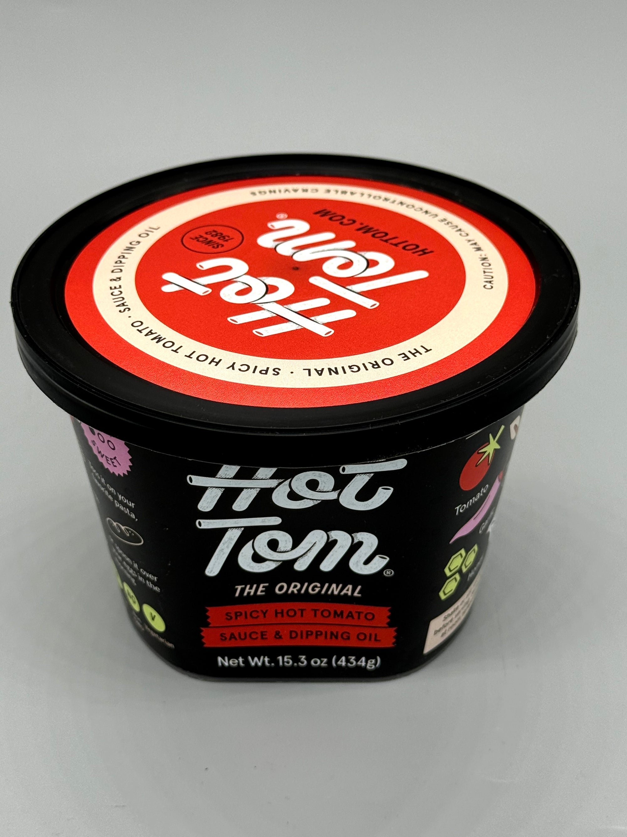 Hot Tom Spicy Hot Tomato Sauce &amp; Dipping Oil 6 pack case