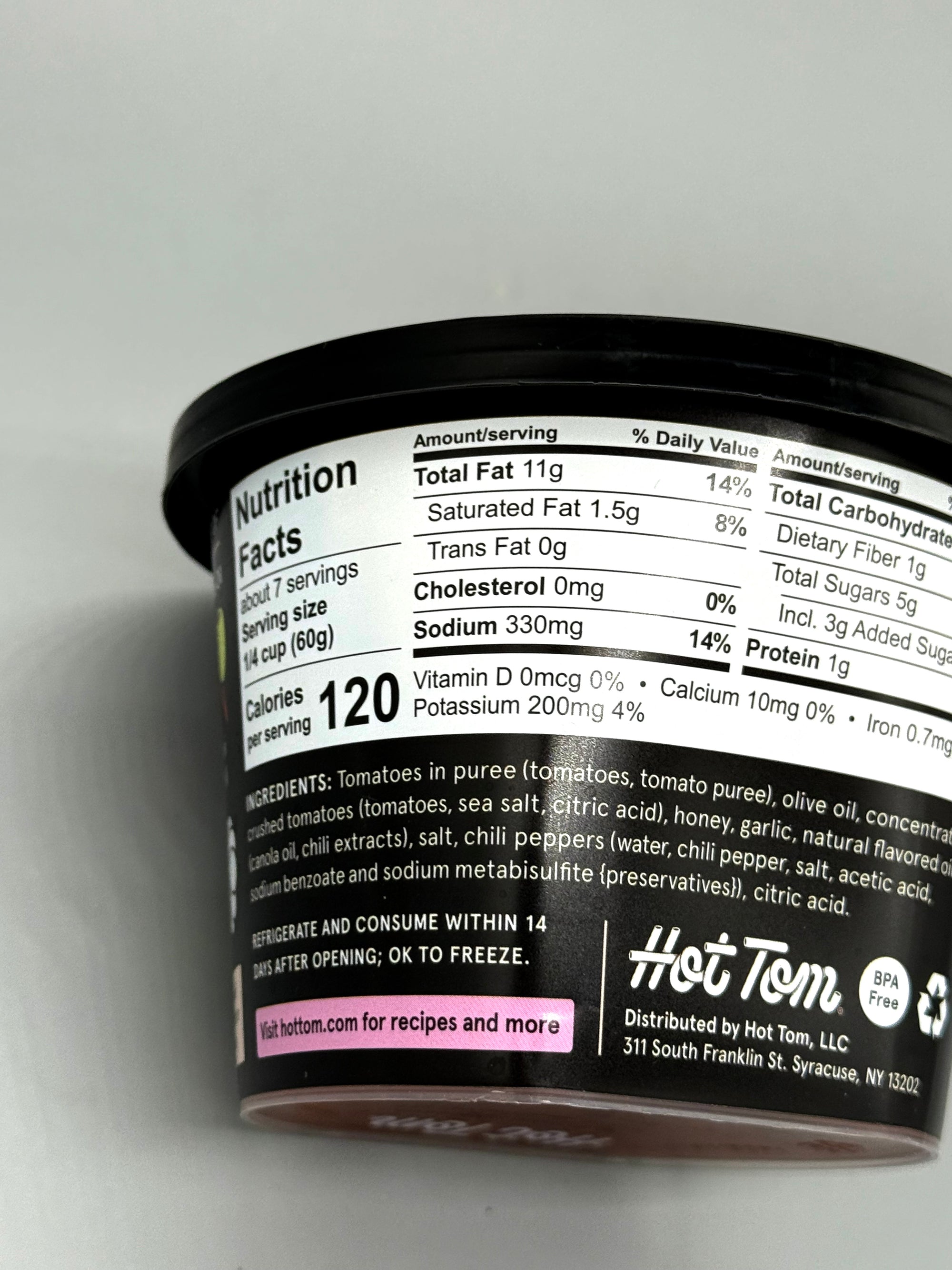 Hot Tom Spicy Hot Tomato Sauce &amp; Dipping Oil 6 pack case