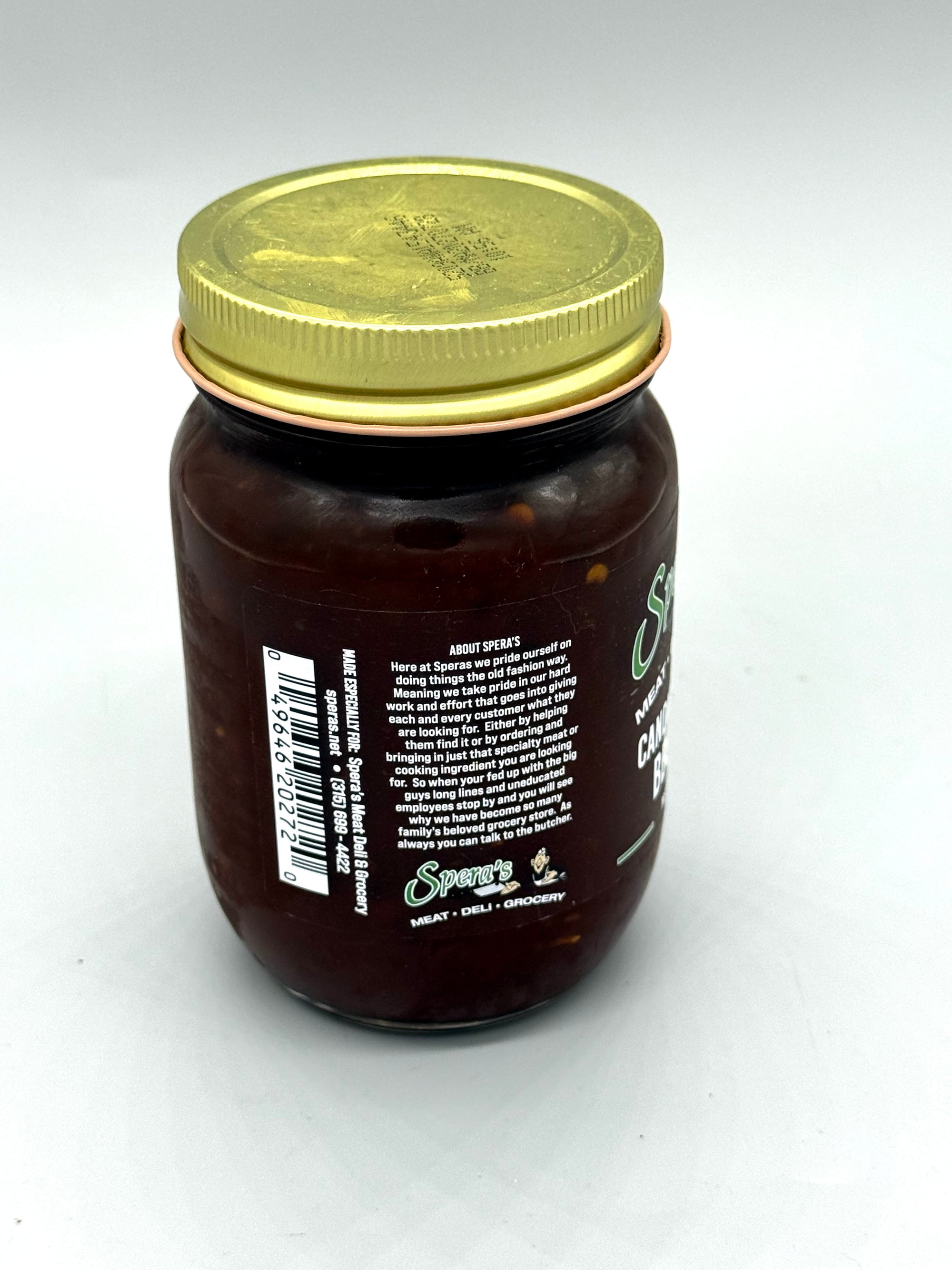 Spera's Candied Jalapeno BBQ Sauce