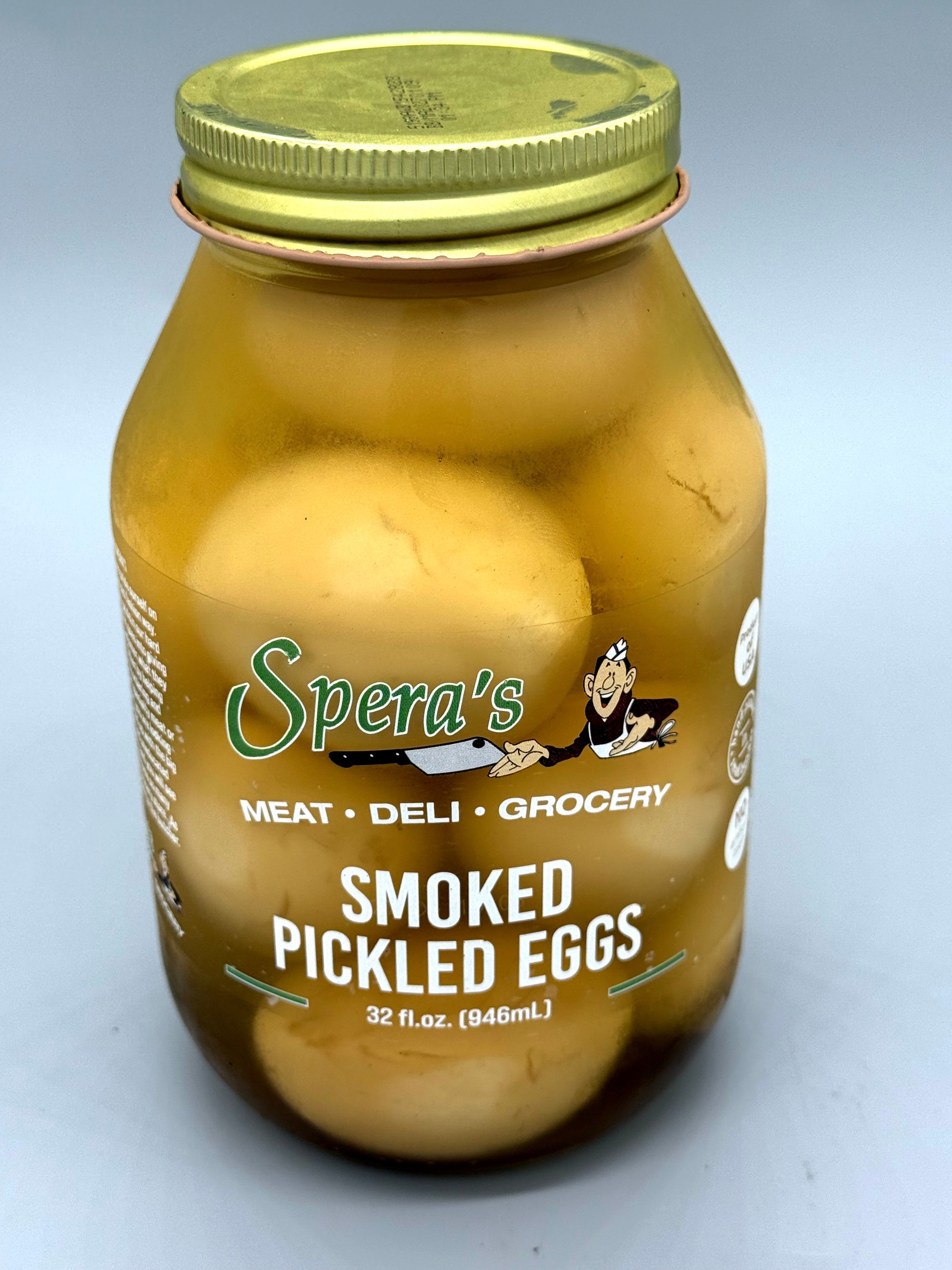 Spera's Smoked Pickled Eggs