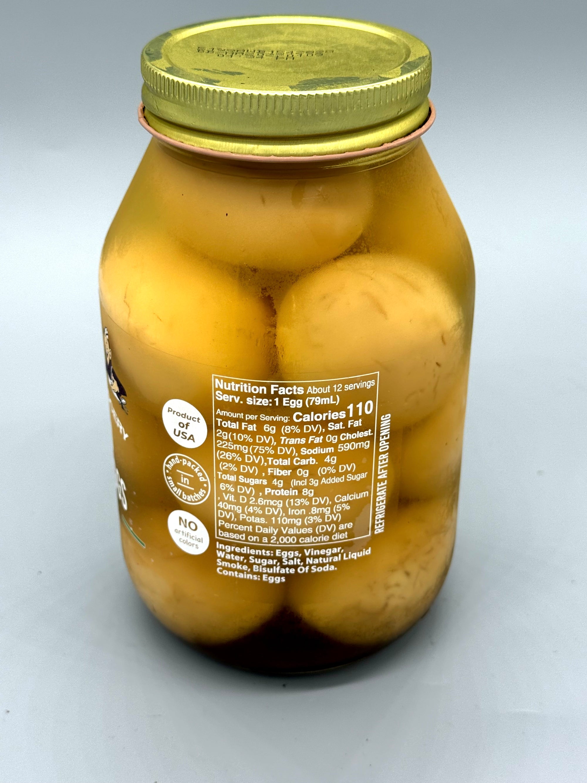 Spera's Smoked Pickled Eggs