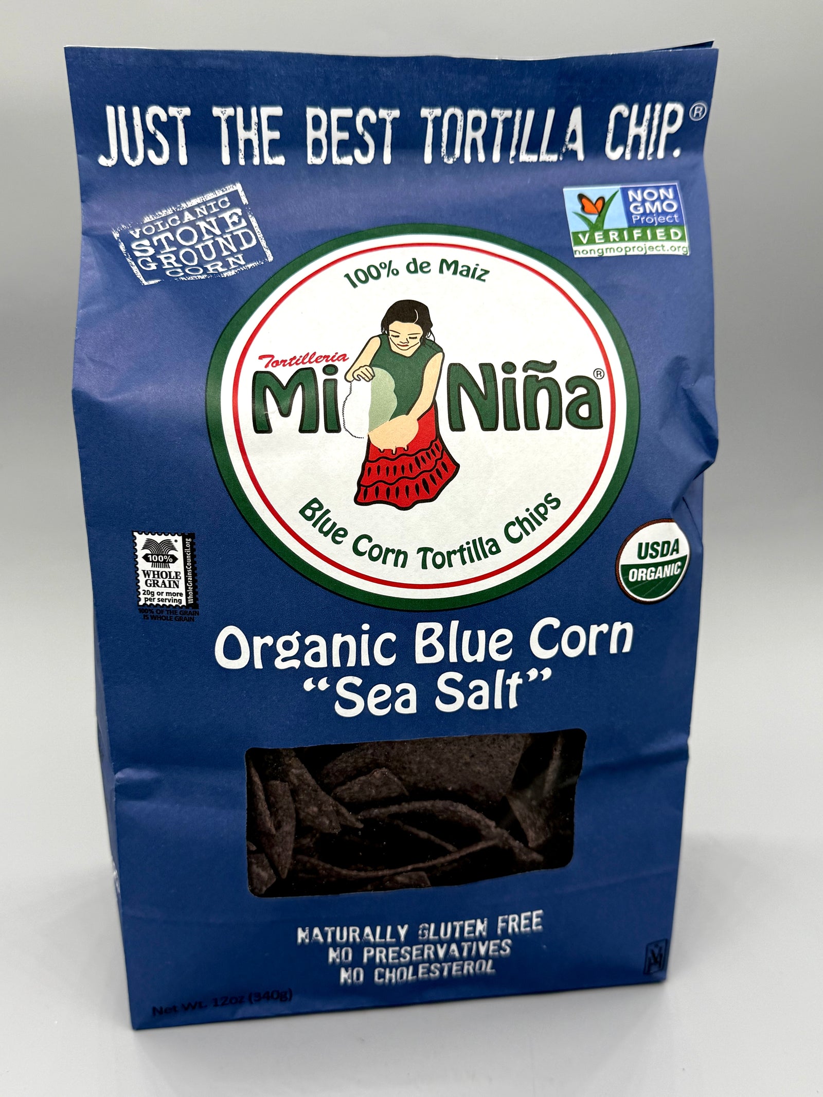 Mi Nina Blue Corn Tortilla Chips