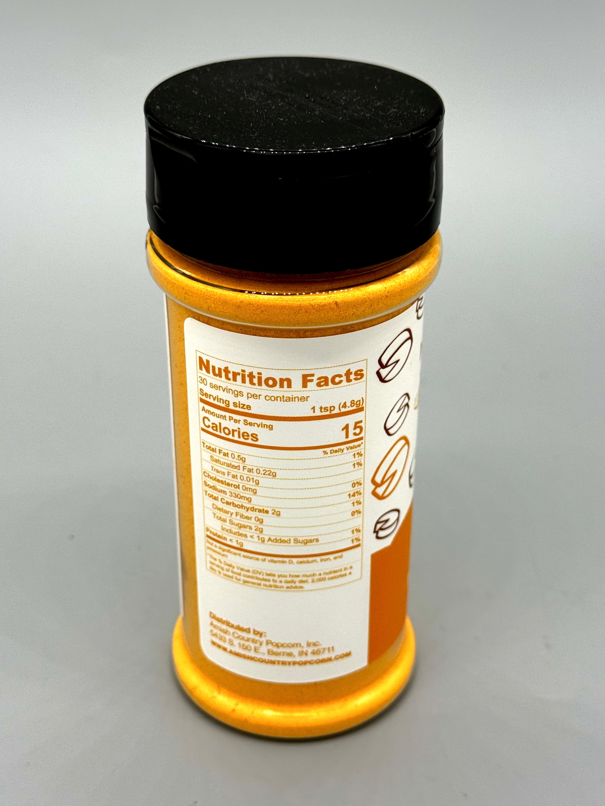 Amish Country Cheddar Cheese popcorn seasoning