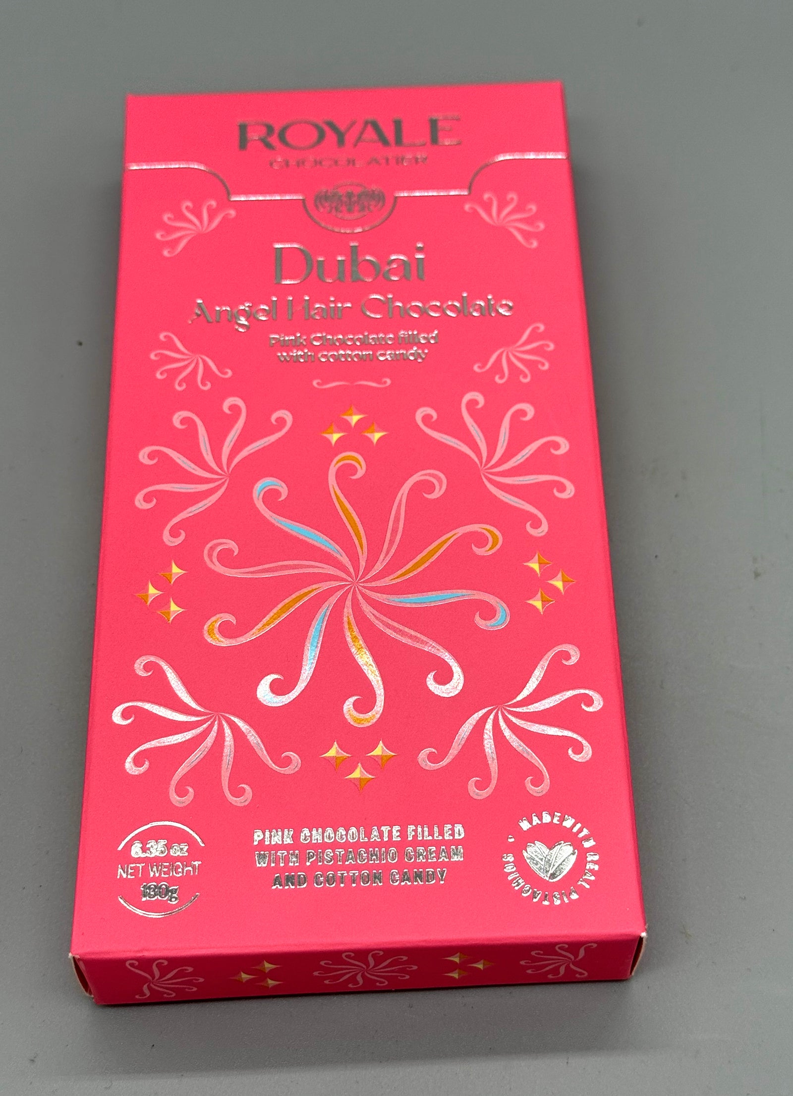 Dubai Angel Hair Chocolate Bar