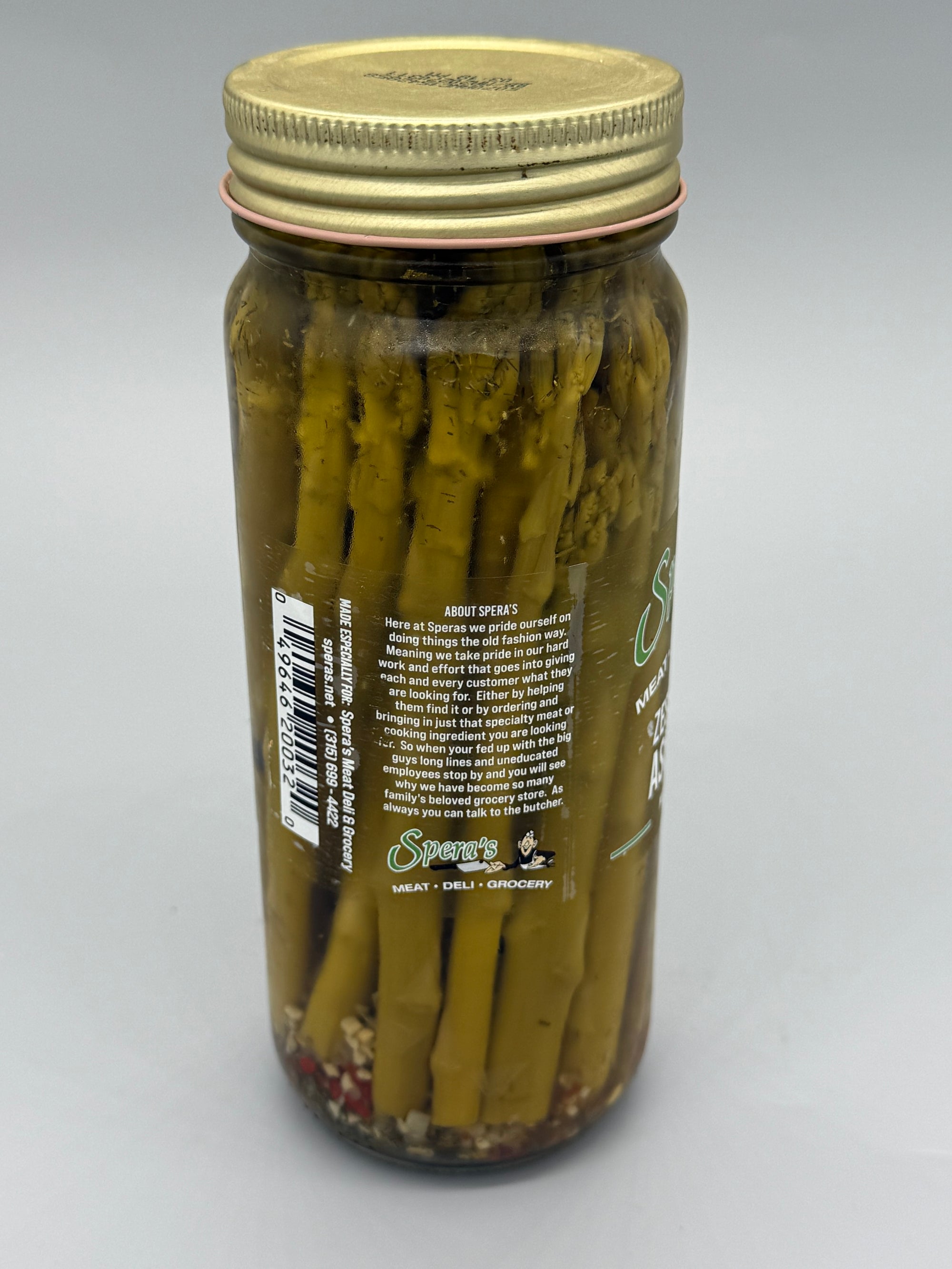 Spera's Zesty Pickled Asparagus