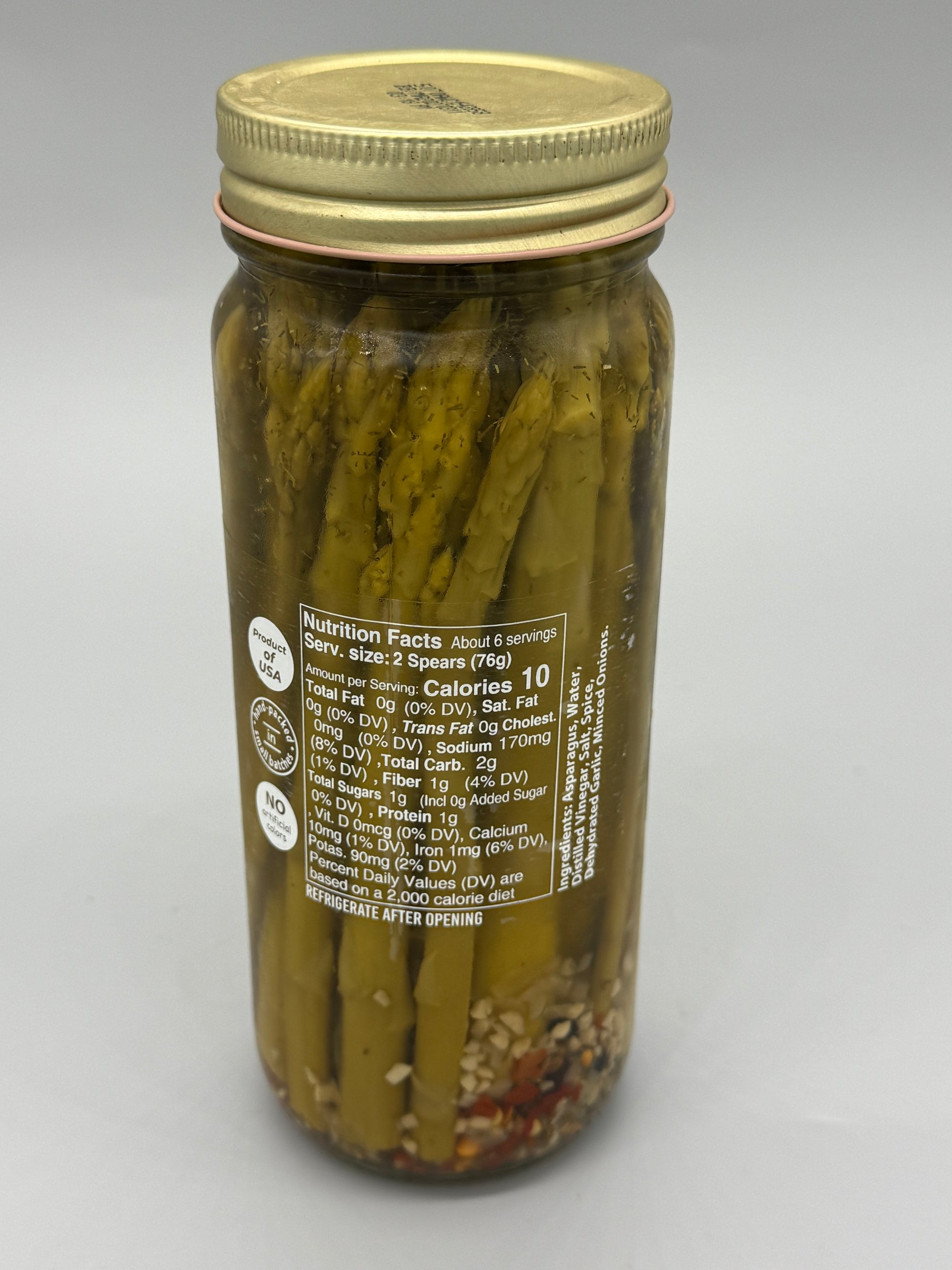 Spera's Zesty Pickled Asparagus