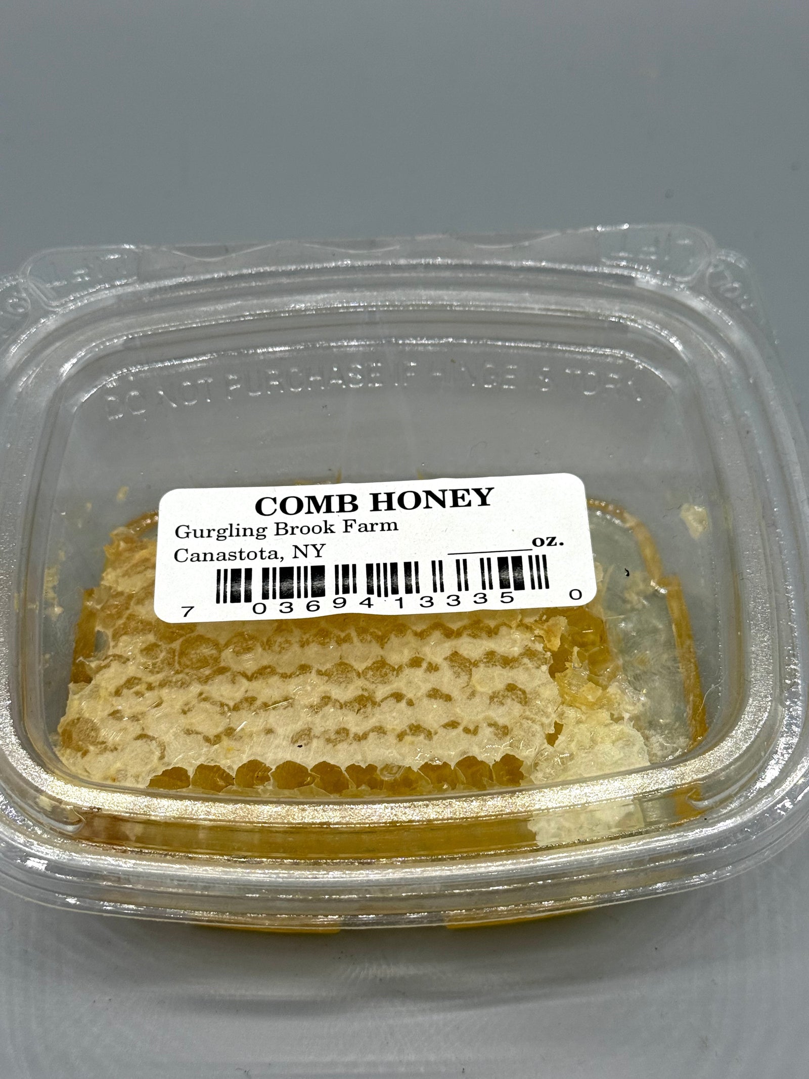 Local Honey Comb
