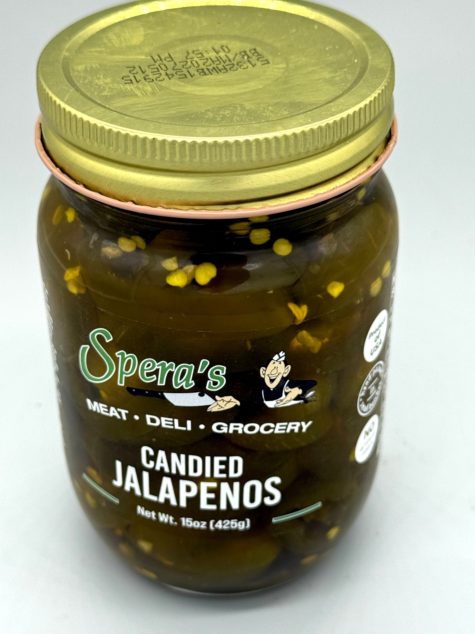 Spera's Candied Jalapeno's