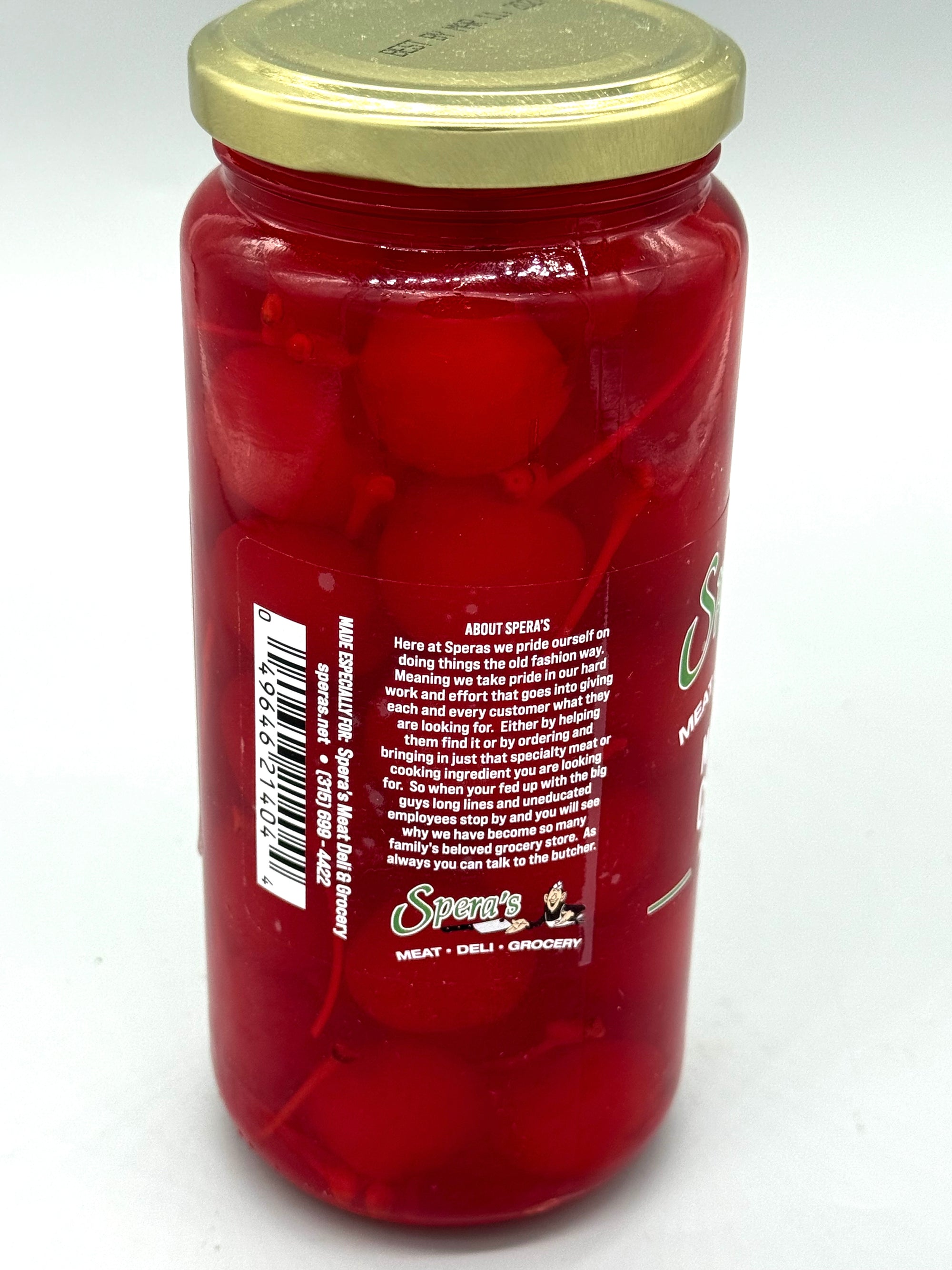Spera's Maraschino Cherries