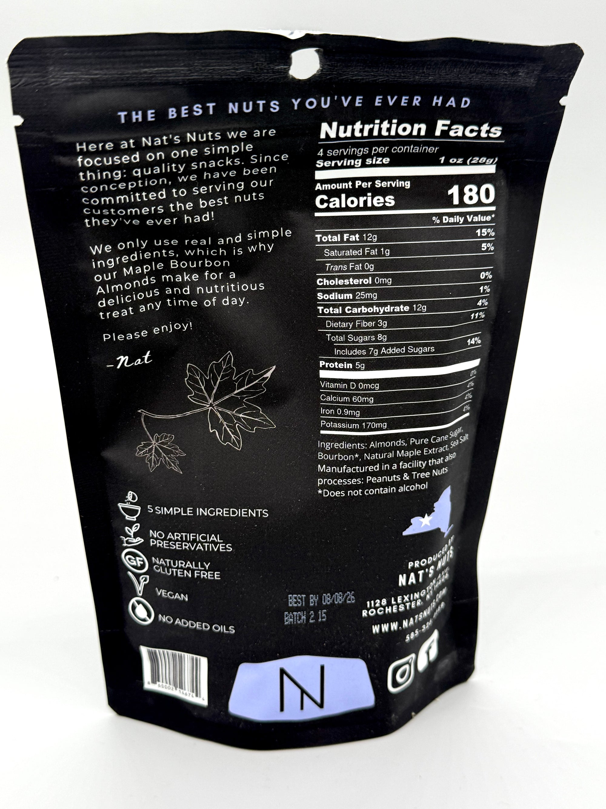 Nat's Nuts Maple Bourbon