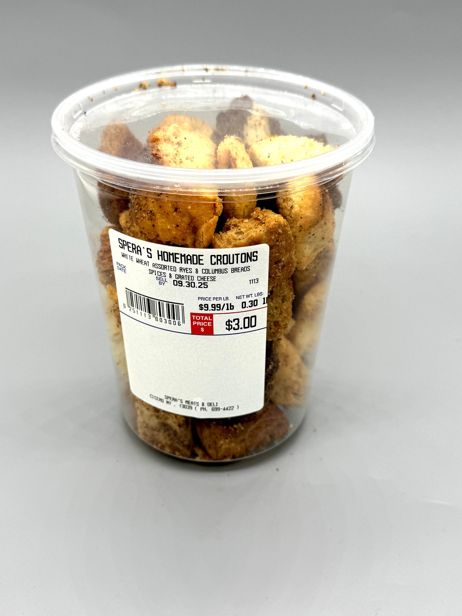 Spera's Storemade Croutons