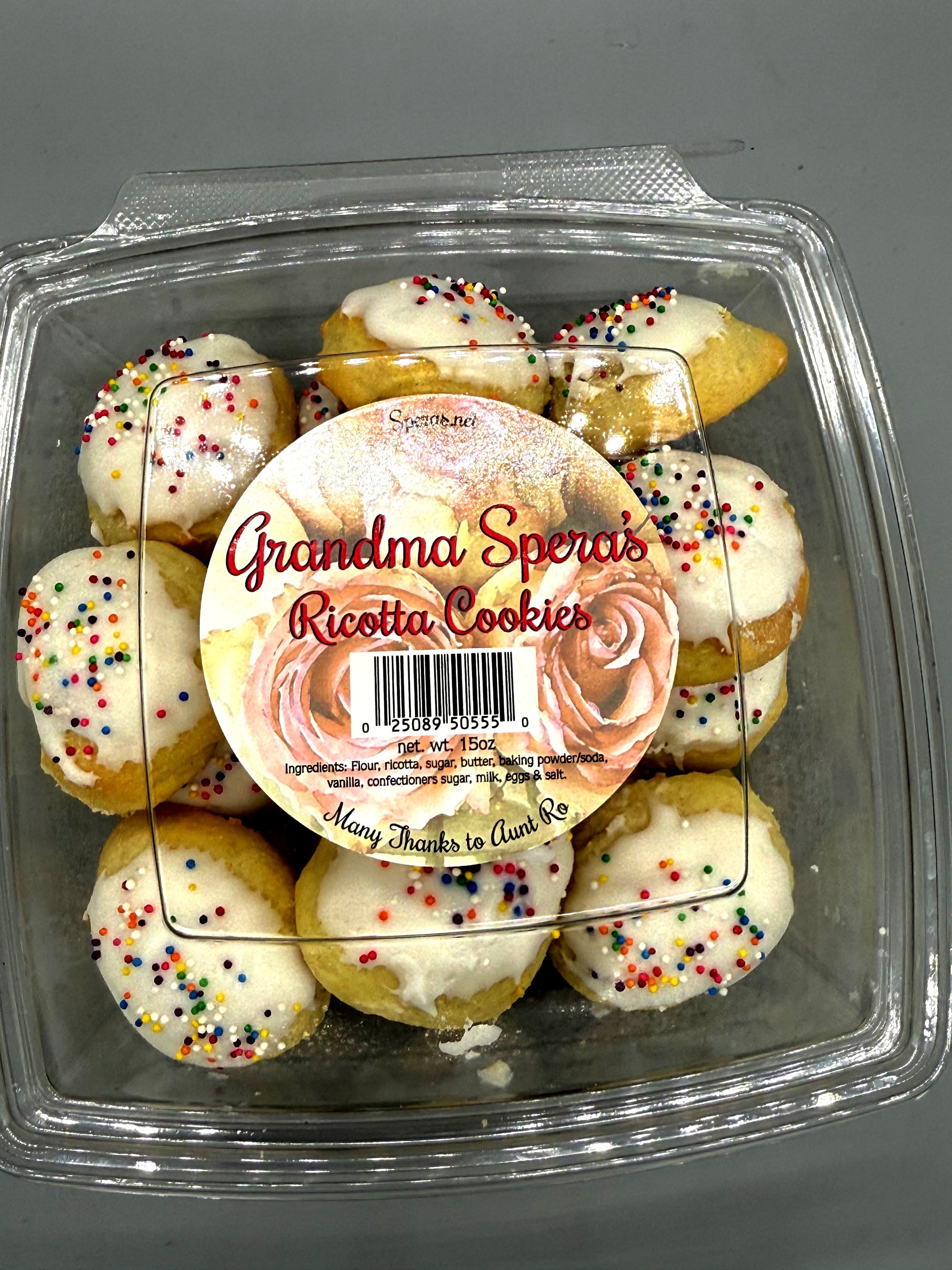Granda Spera's Italian Ricotta Cookies