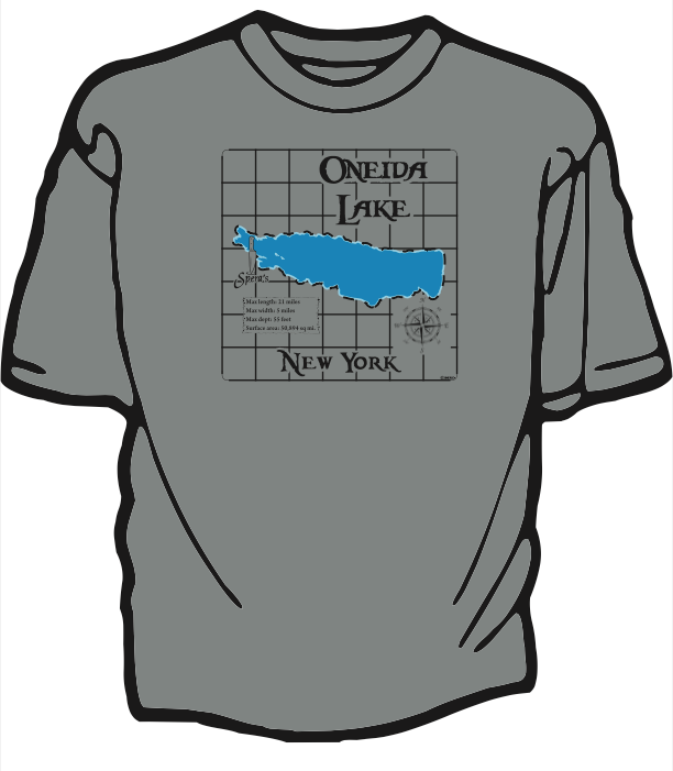 Onieda Lake Spera's Map