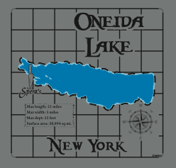 Onieda Lake Spera's Map