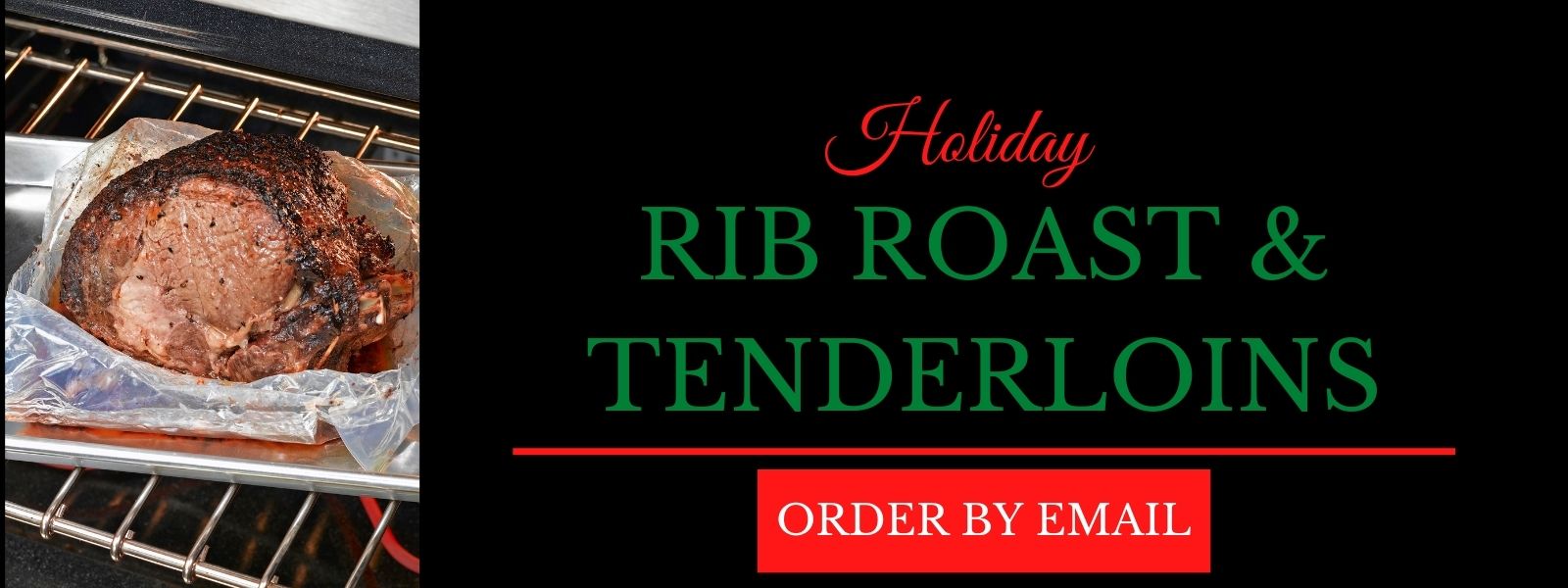 Holiday Rib Roast Order