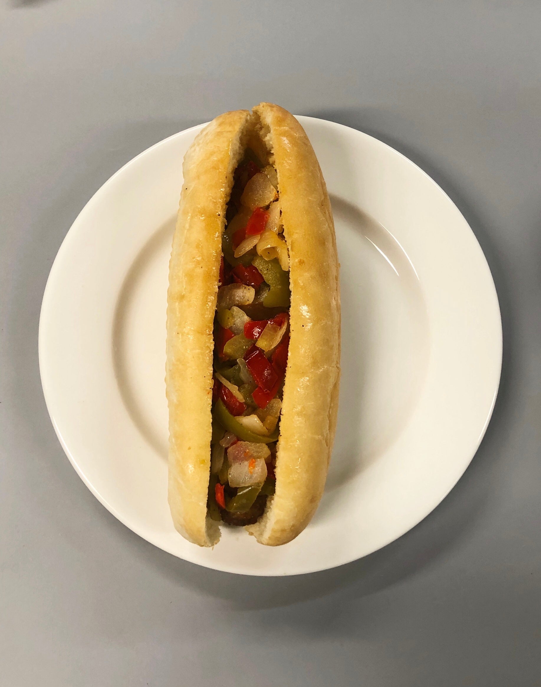 Sausage, Pepper and Onions Sub