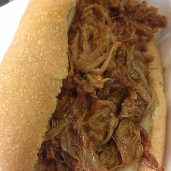 BBQ Pork 8″ Sub or Round Roll