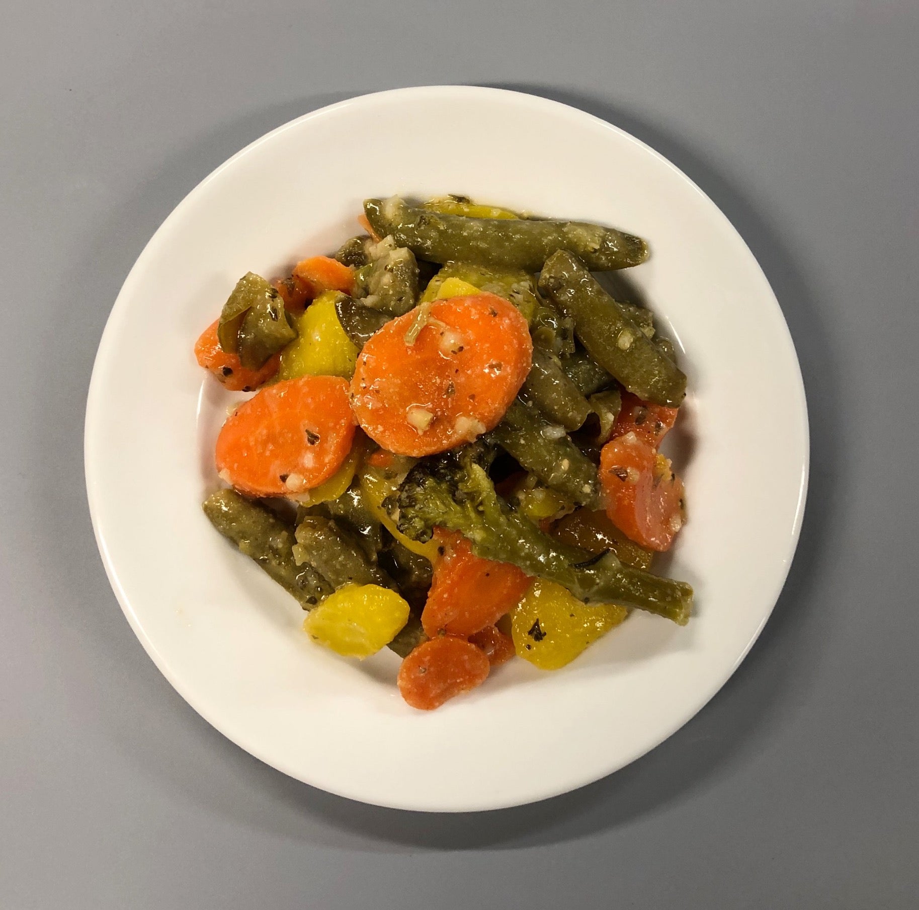 Garlic Sauce and Vegetables