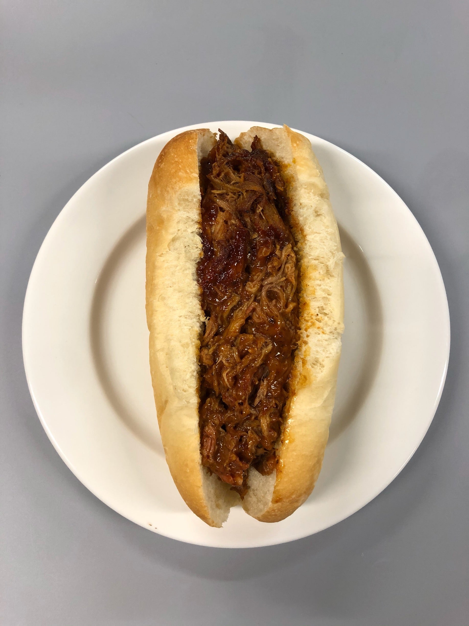 BBQ Pork 8″ Sub or Round Roll