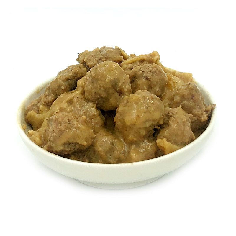 Swedish Meatballs with Bow Ties